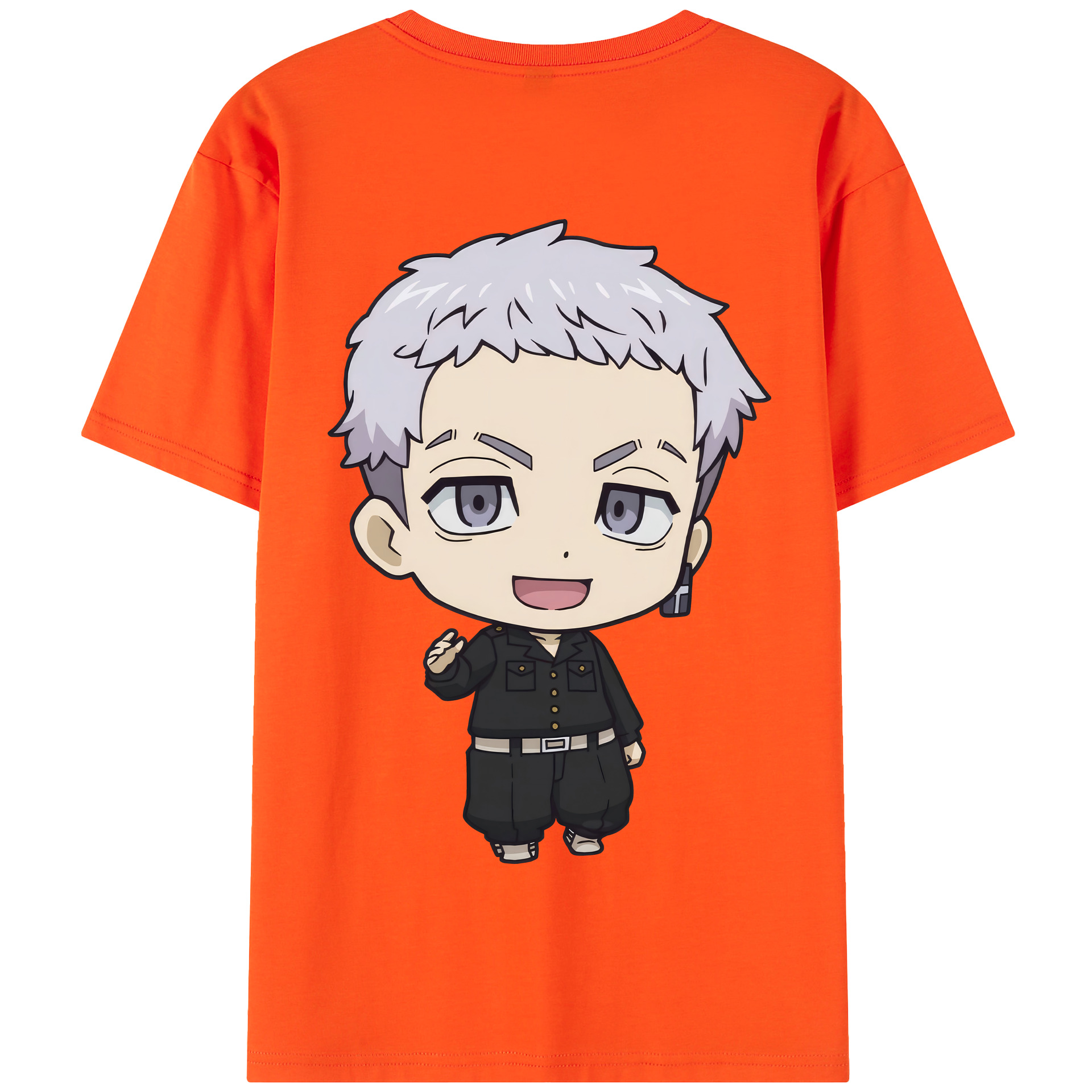 （画像用） 東京リベンジャーズ Tokyo Revengers 綿100％半袖Tシャツ（背面プリント）
