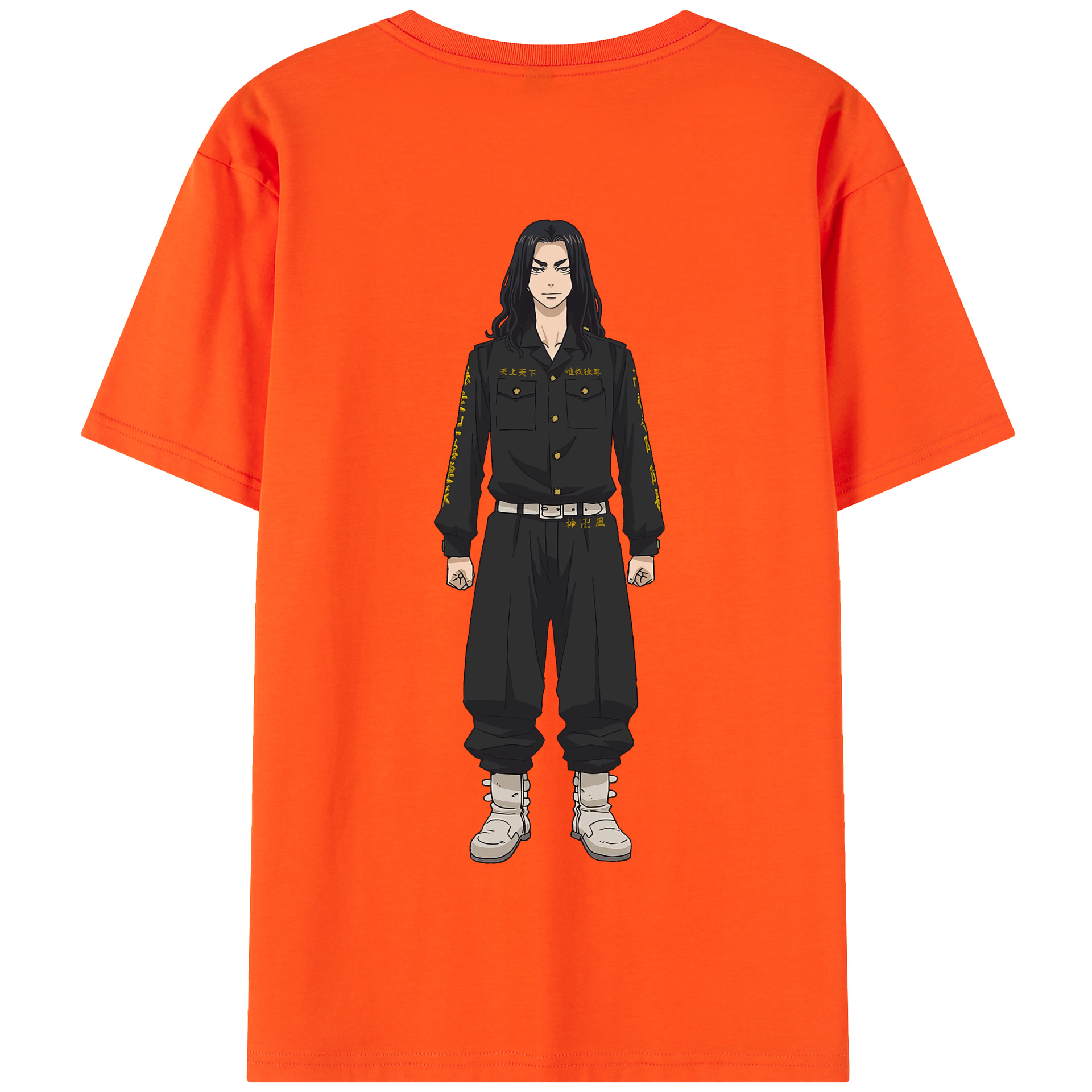 （画像用） 東京リベンジャーズ Tokyo Revengers 綿100％半袖Tシャツ（背面プリント）