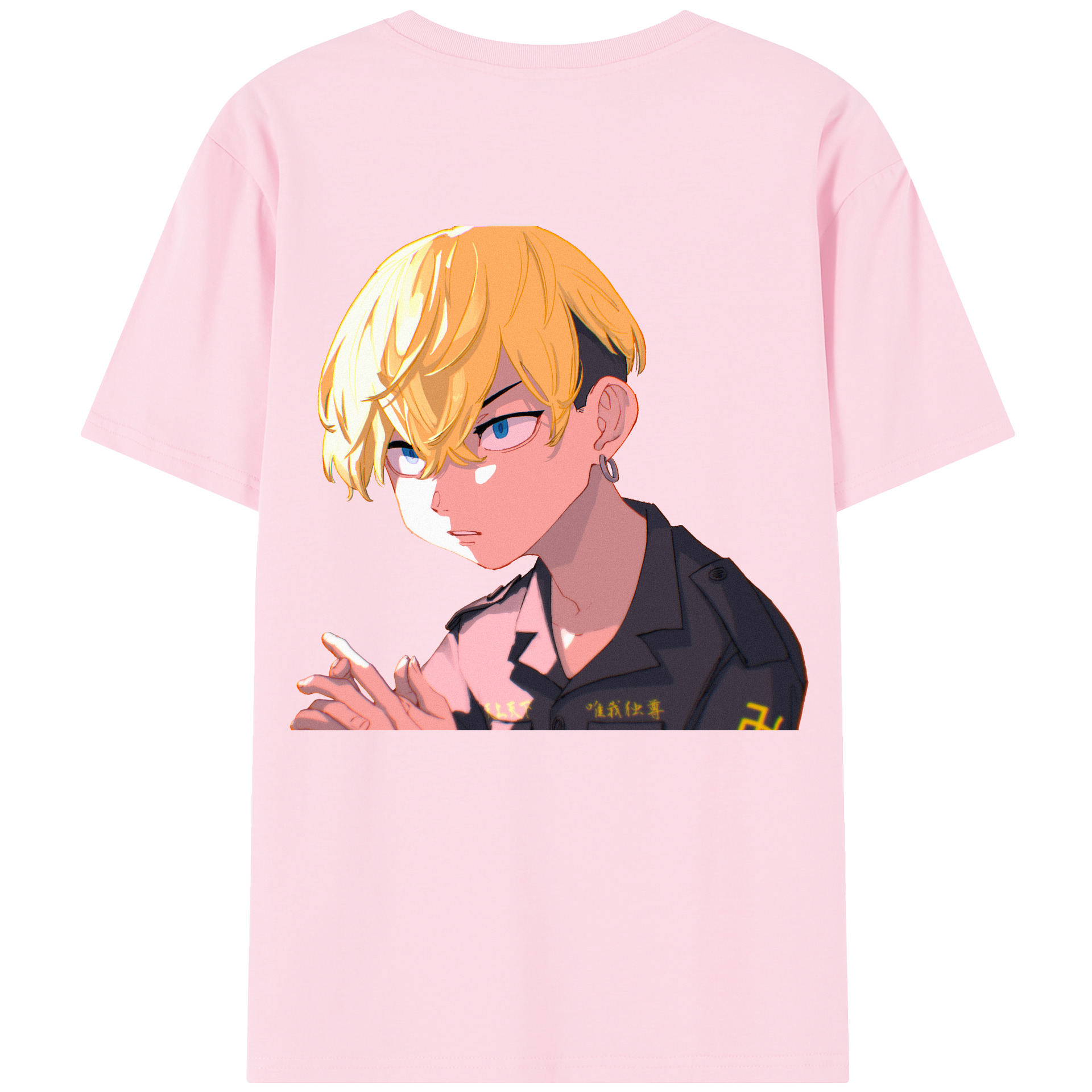 （画像用） 東京リベンジャーズ Tokyo Revengers 綿100％半袖Tシャツ（背面プリント）