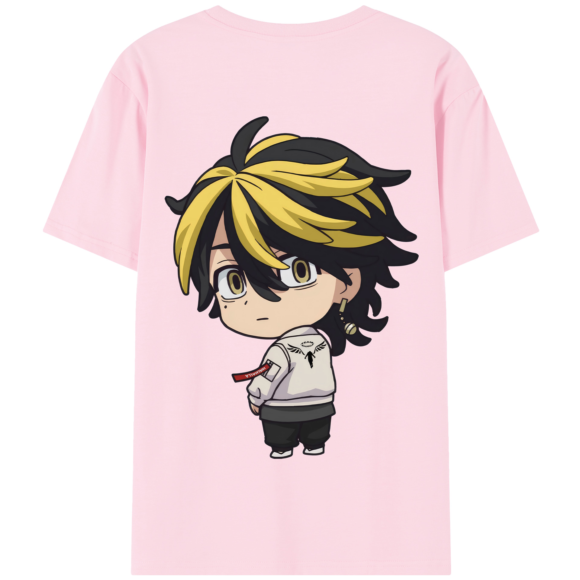 （画像用） 東京リベンジャーズ Tokyo Revengers 綿100％半袖Tシャツ（背面プリント）