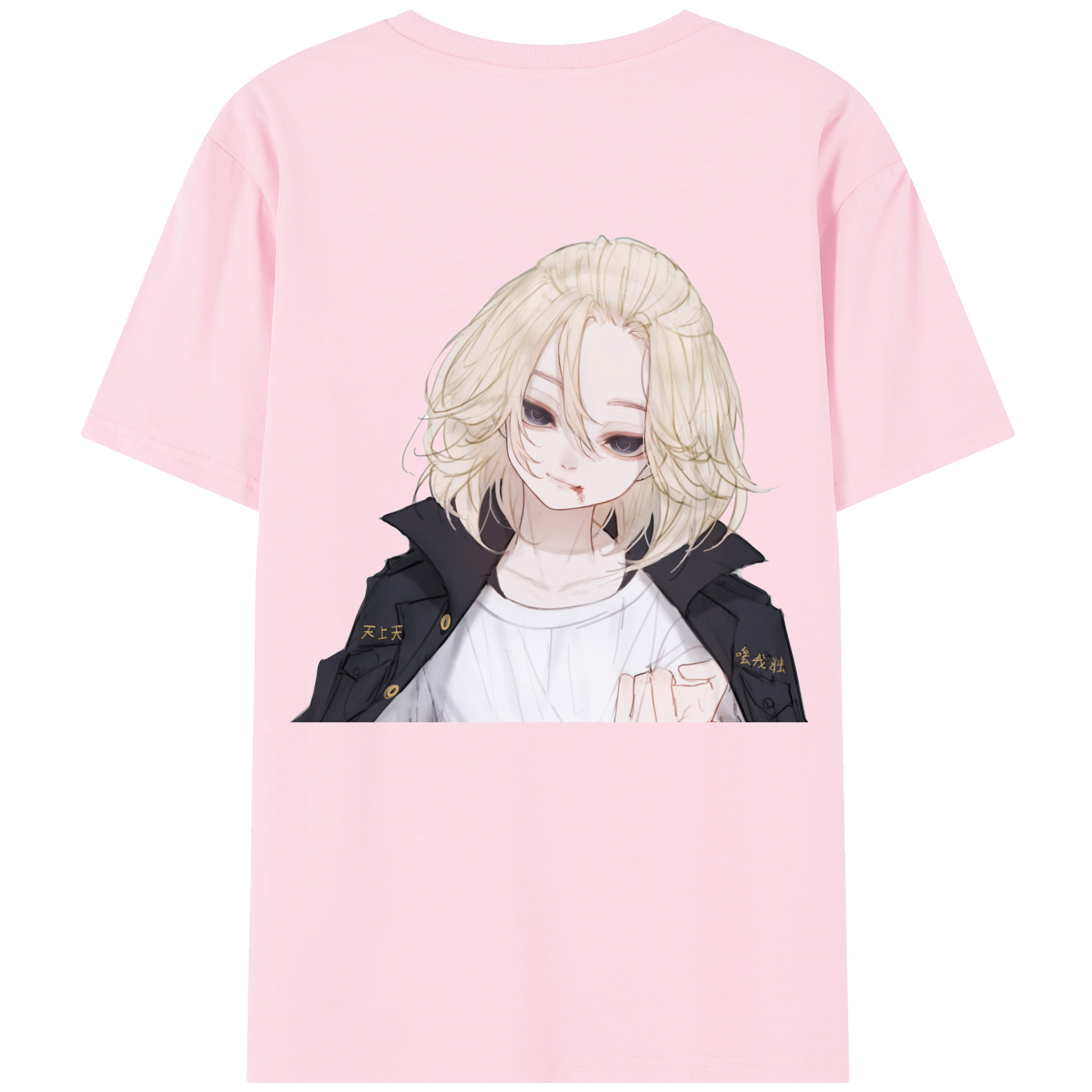 （画像用） 東京リベンジャーズ Tokyo Revengers 綿100％半袖Tシャツ（背面プリント）