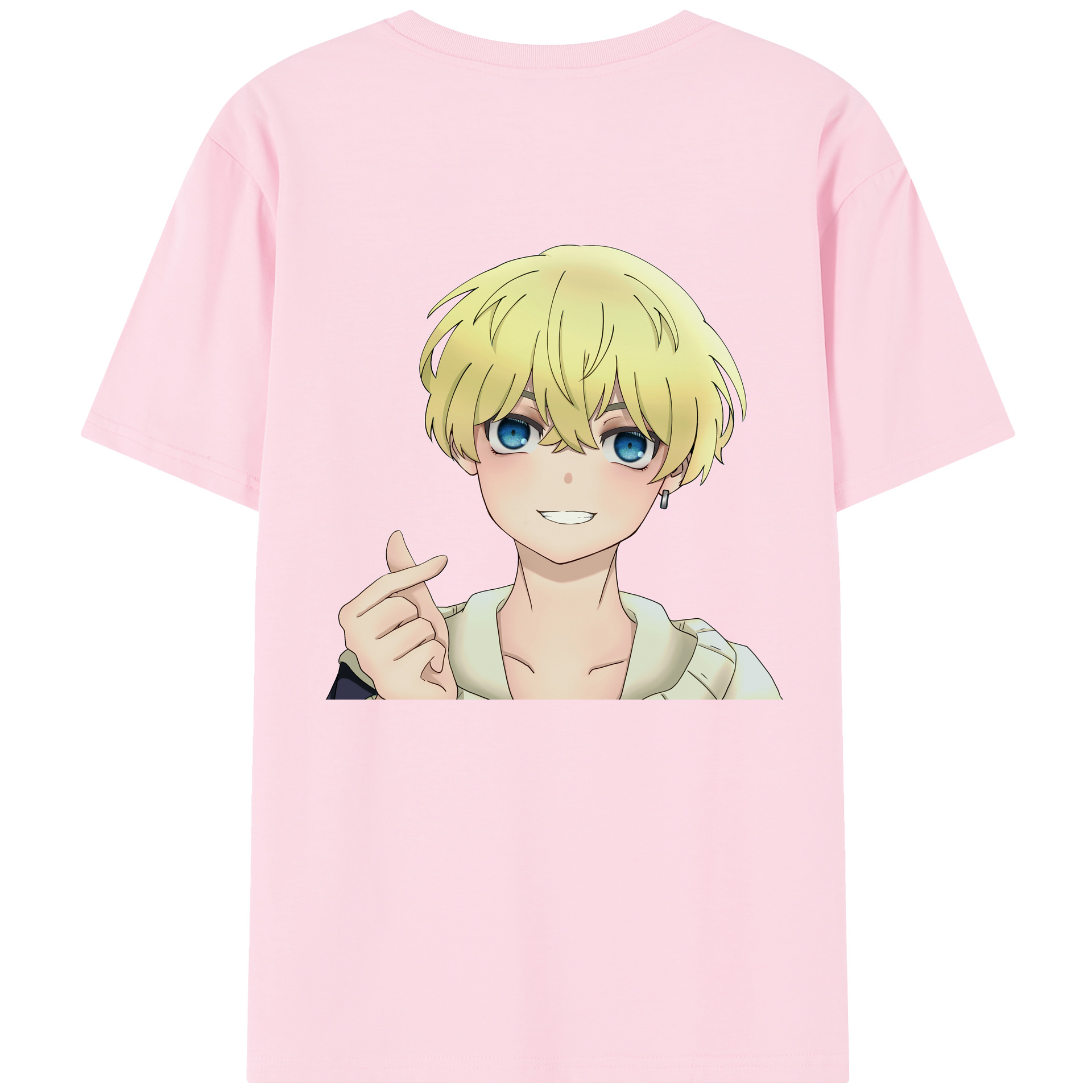（画像用） 東京リベンジャーズ Tokyo Revengers 綿100％半袖Tシャツ（背面プリント）