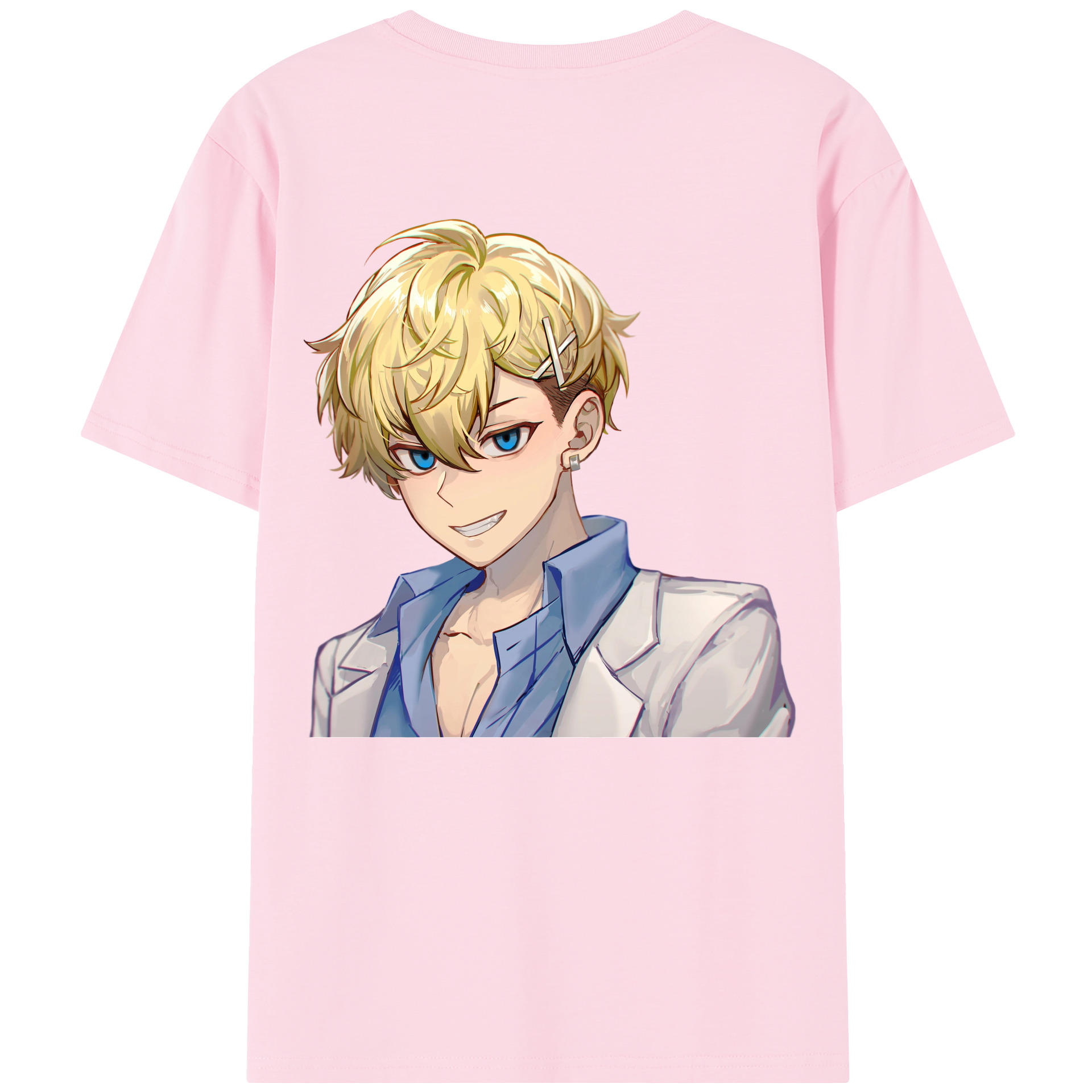 （画像用） 東京リベンジャーズ Tokyo Revengers 綿100％半袖Tシャツ（背面プリント）