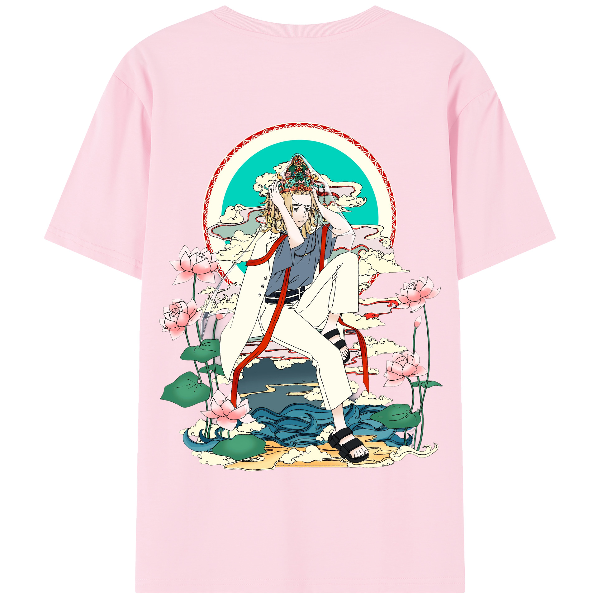 （画像用） 東京リベンジャーズ Tokyo Revengers 綿100％半袖Tシャツ（背面プリント）