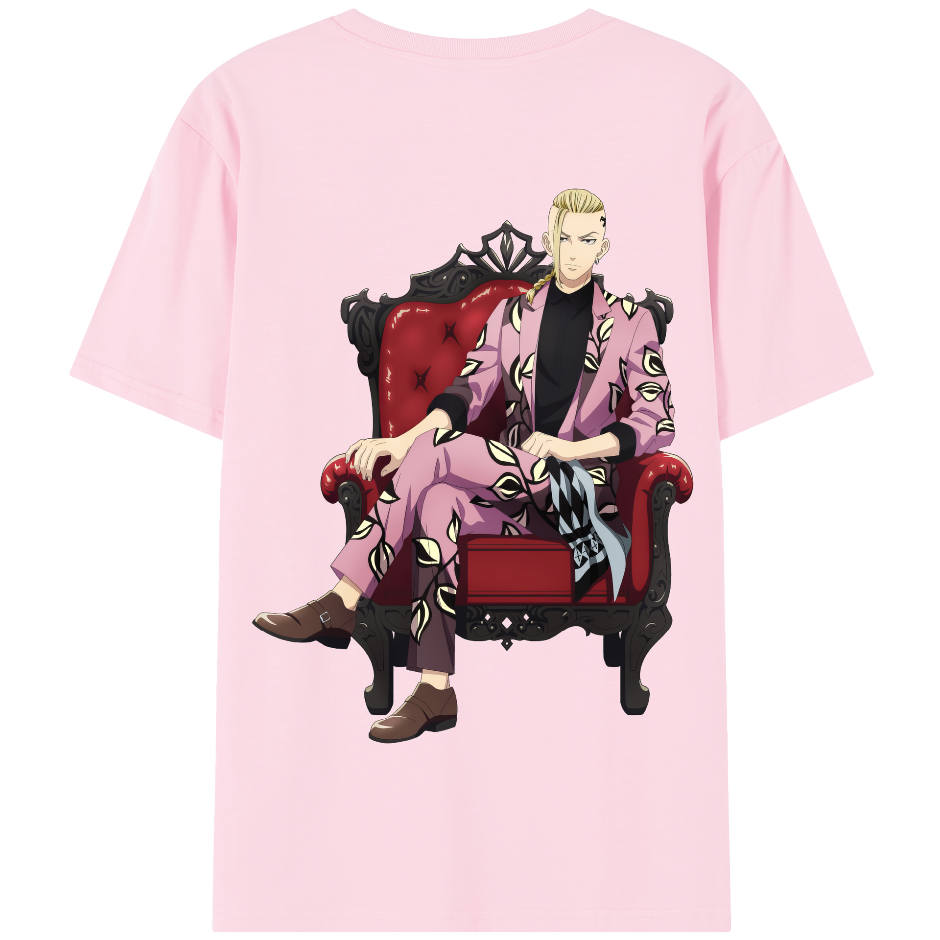 （画像用） 東京リベンジャーズ Tokyo Revengers 綿100％半袖Tシャツ（背面プリント）
