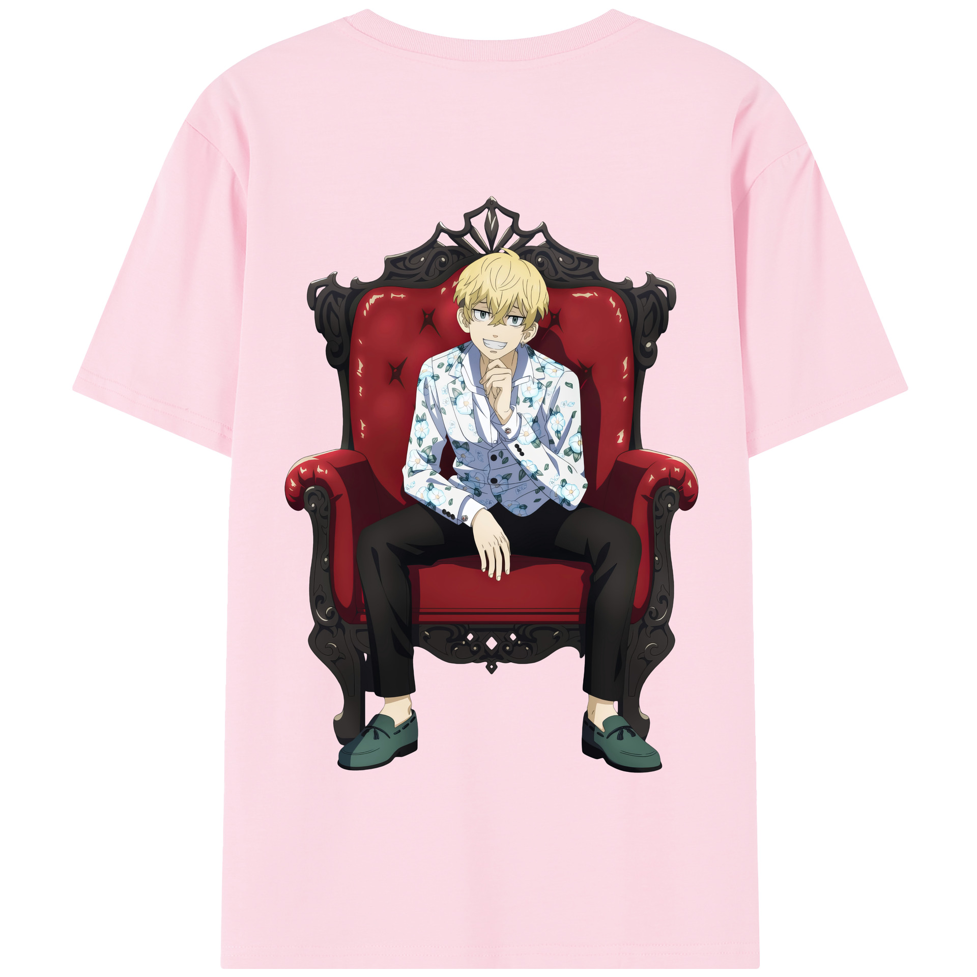 （画像用） 東京リベンジャーズ Tokyo Revengers 綿100％半袖Tシャツ（背面プリント）