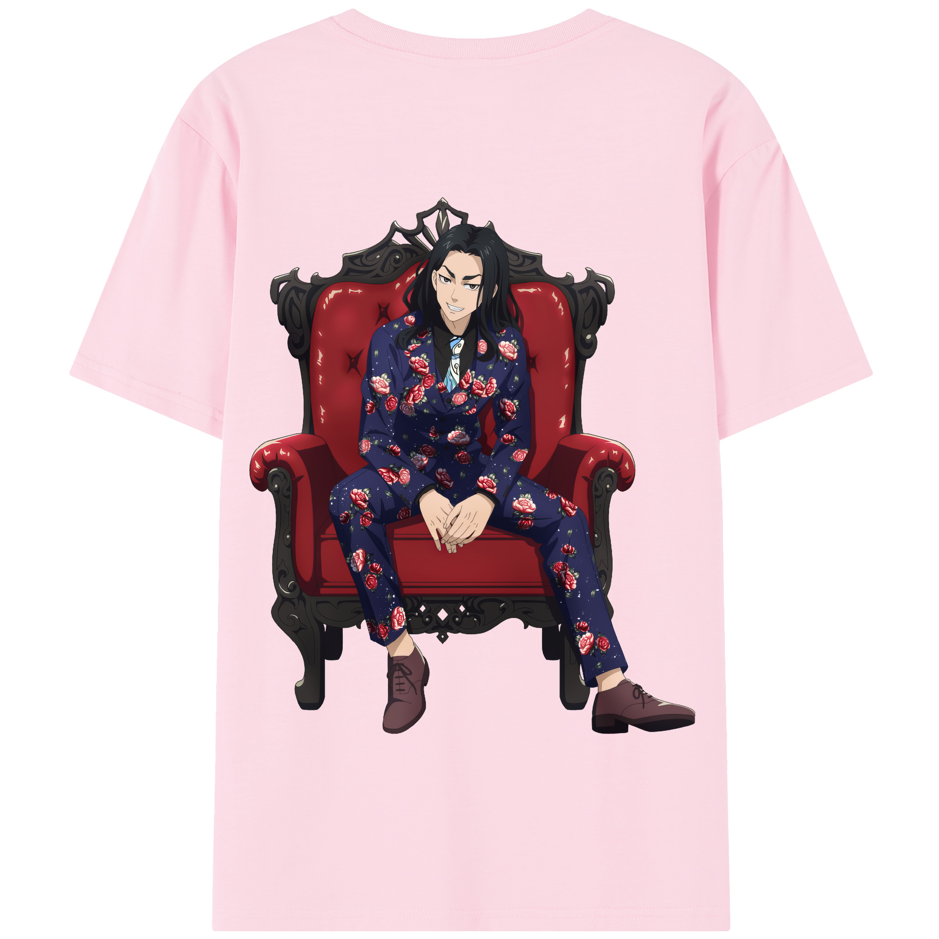 （画像用） 東京リベンジャーズ Tokyo Revengers 綿100％半袖Tシャツ（背面プリント）