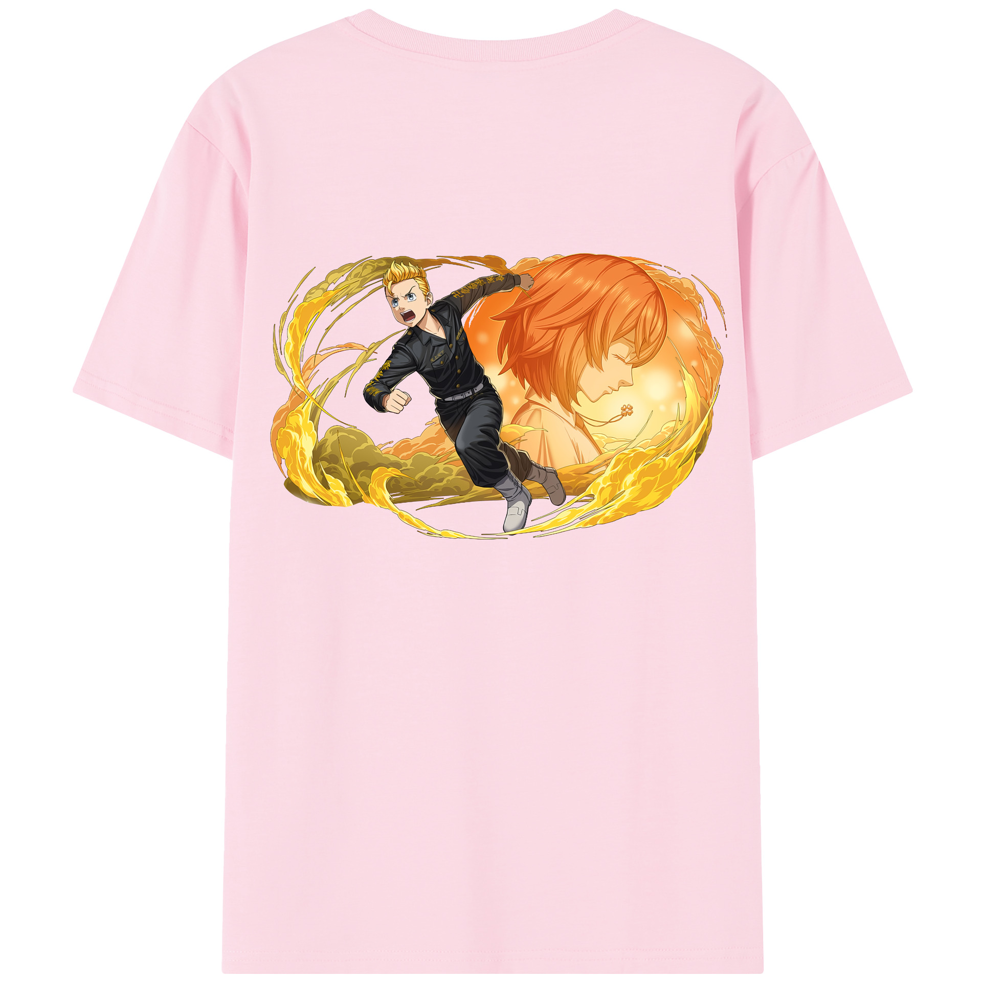 （画像用） 東京リベンジャーズ Tokyo Revengers 綿100％半袖Tシャツ（背面プリント）