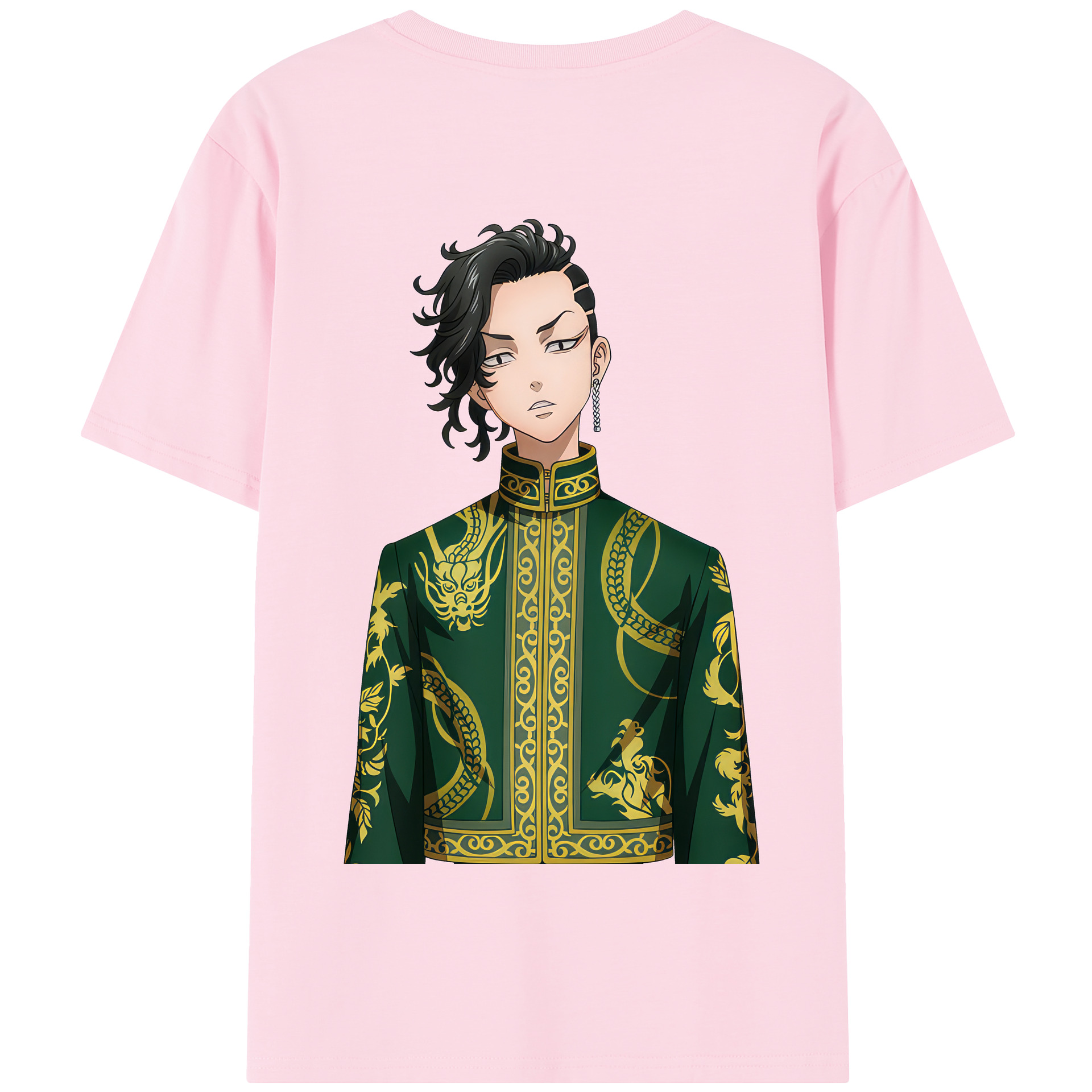 （画像用） 東京リベンジャーズ Tokyo Revengers 綿100％半袖Tシャツ（背面プリント）