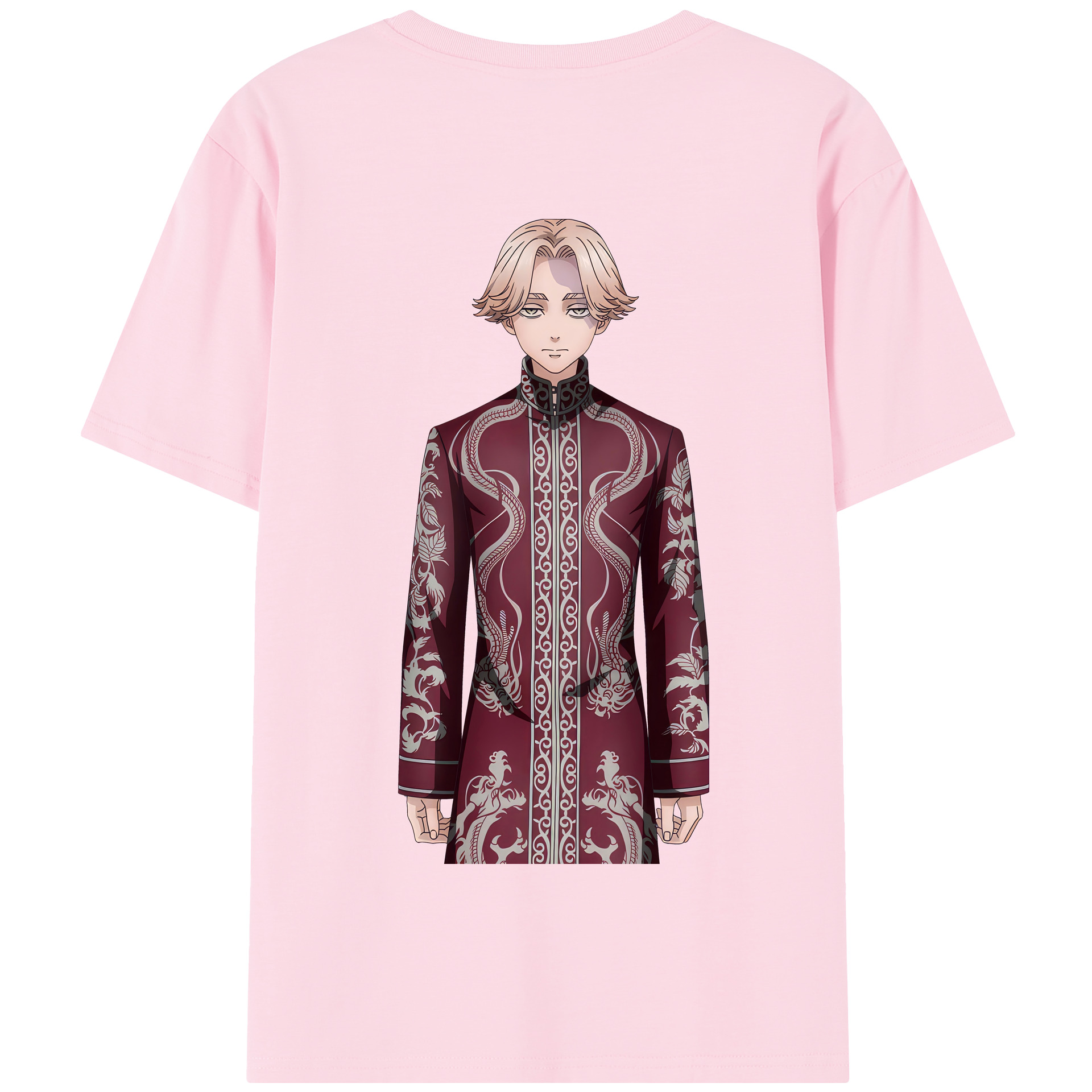 （画像用） 東京リベンジャーズ Tokyo Revengers 綿100％半袖Tシャツ（背面プリント）