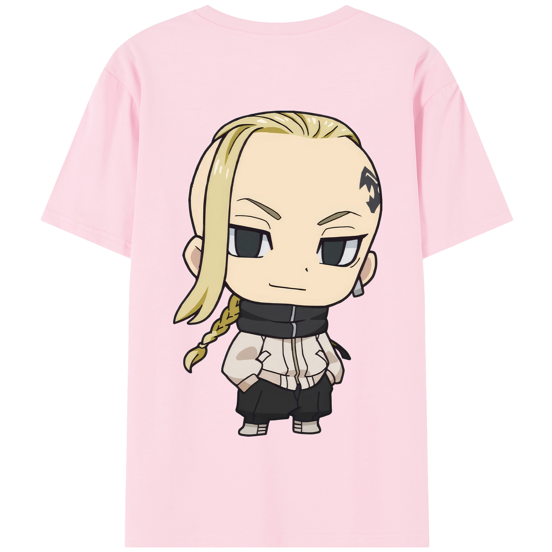 （画像用） 東京リベンジャーズ Tokyo Revengers 綿100％半袖Tシャツ（背面プリント）