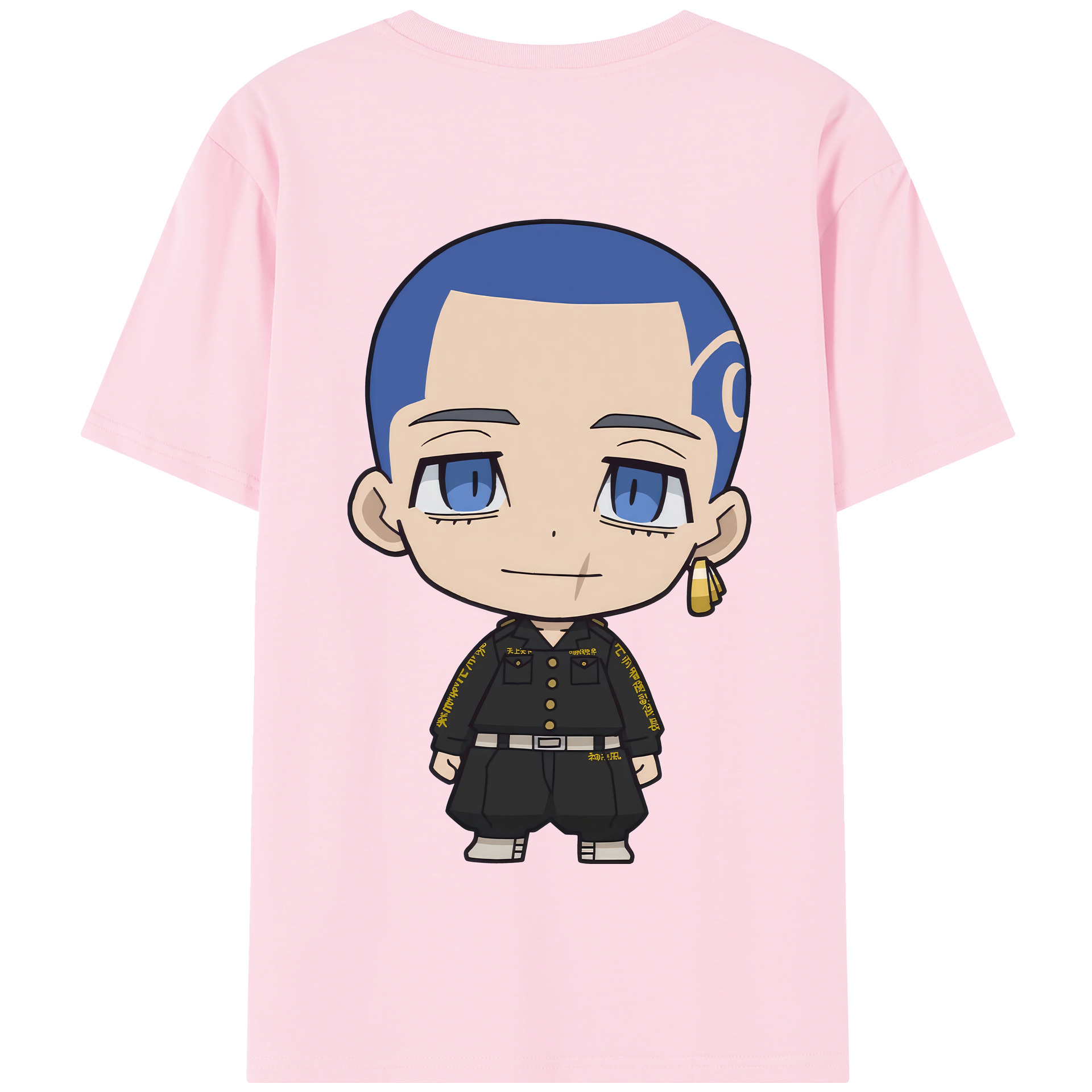 （画像用） 東京リベンジャーズ Tokyo Revengers 綿100％半袖Tシャツ（背面プリント）