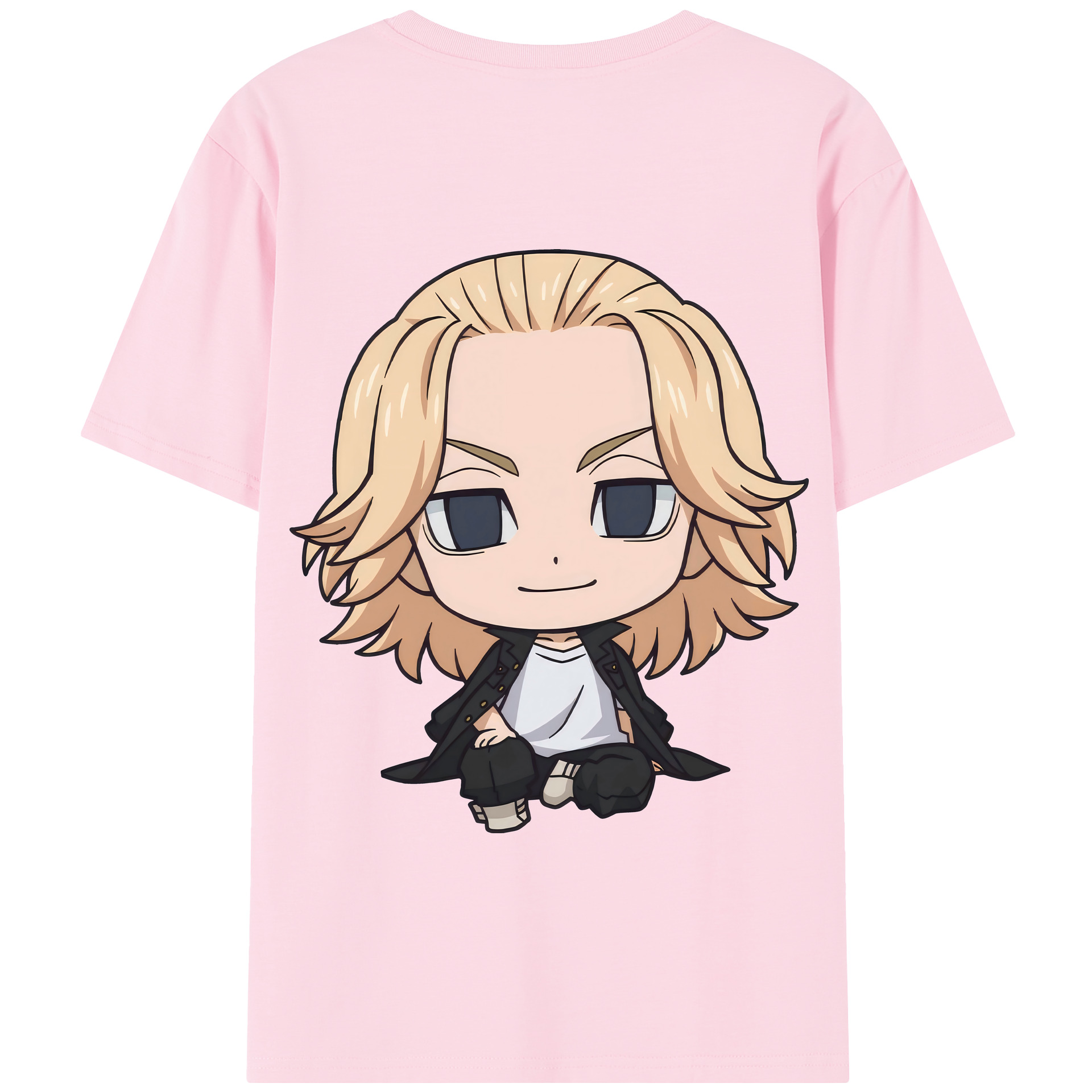 （画像用） 東京リベンジャーズ Tokyo Revengers 綿100％半袖Tシャツ（背面プリント）