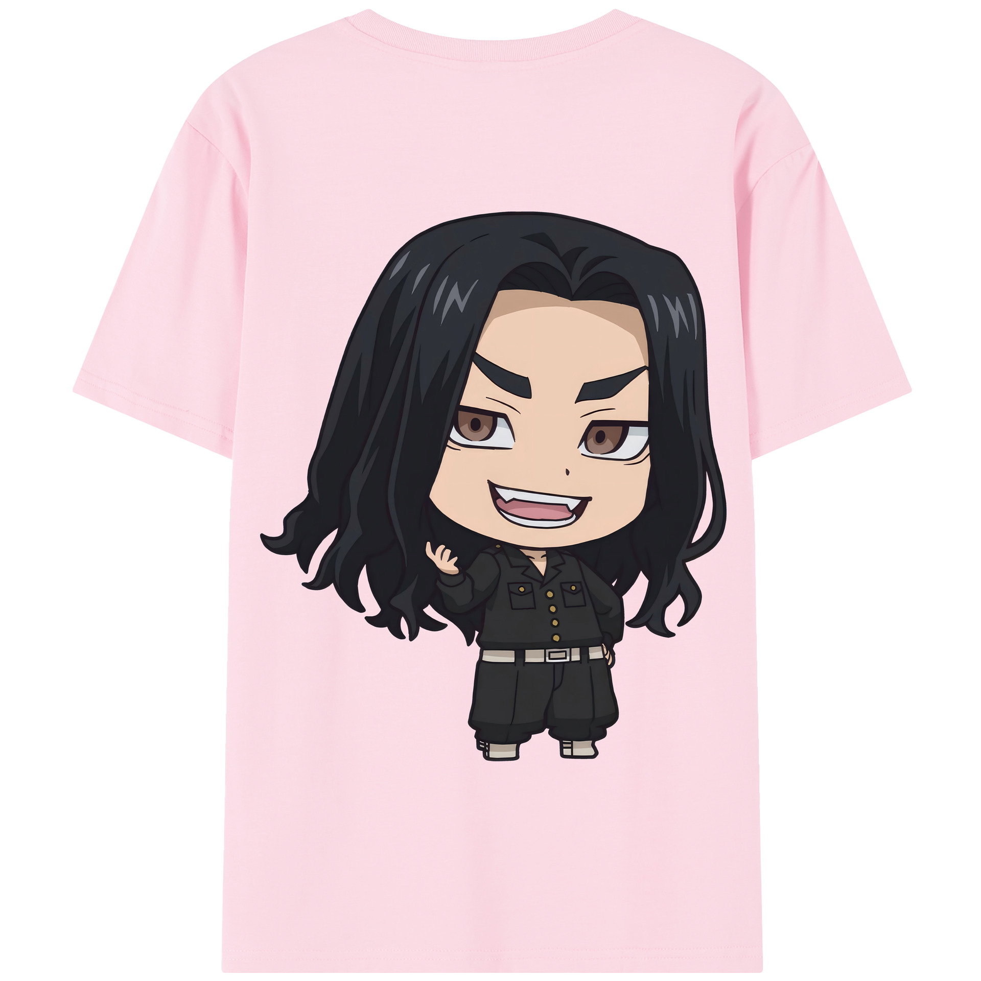（画像用） 東京リベンジャーズ Tokyo Revengers 綿100％半袖Tシャツ（背面プリント）