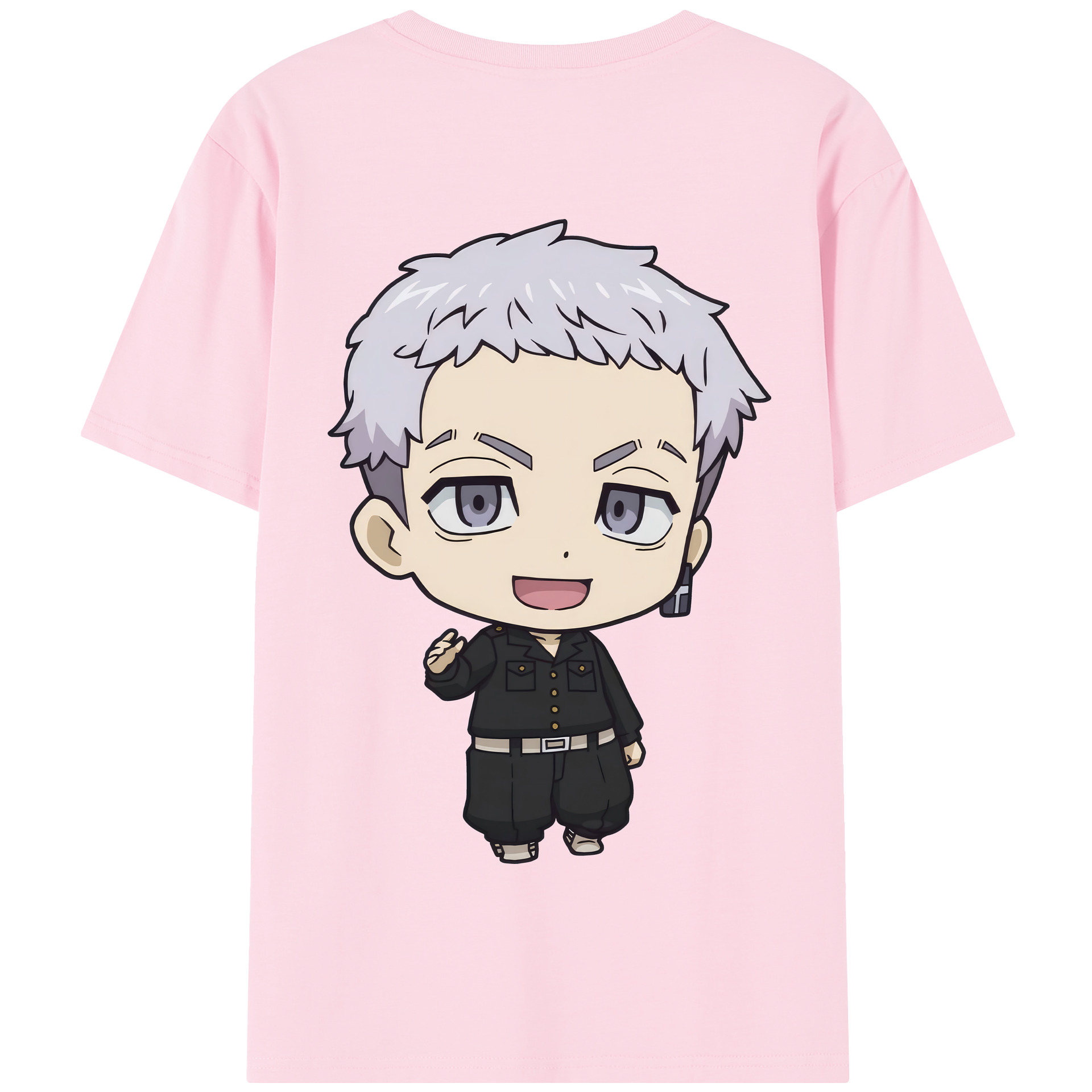 （画像用） 東京リベンジャーズ Tokyo Revengers 綿100％半袖Tシャツ（背面プリント）