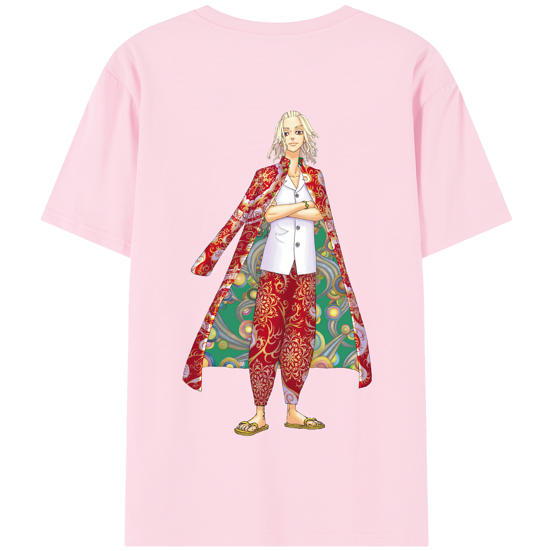 （画像用） 東京リベンジャーズ Tokyo Revengers 綿100％半袖Tシャツ（背面プリント）