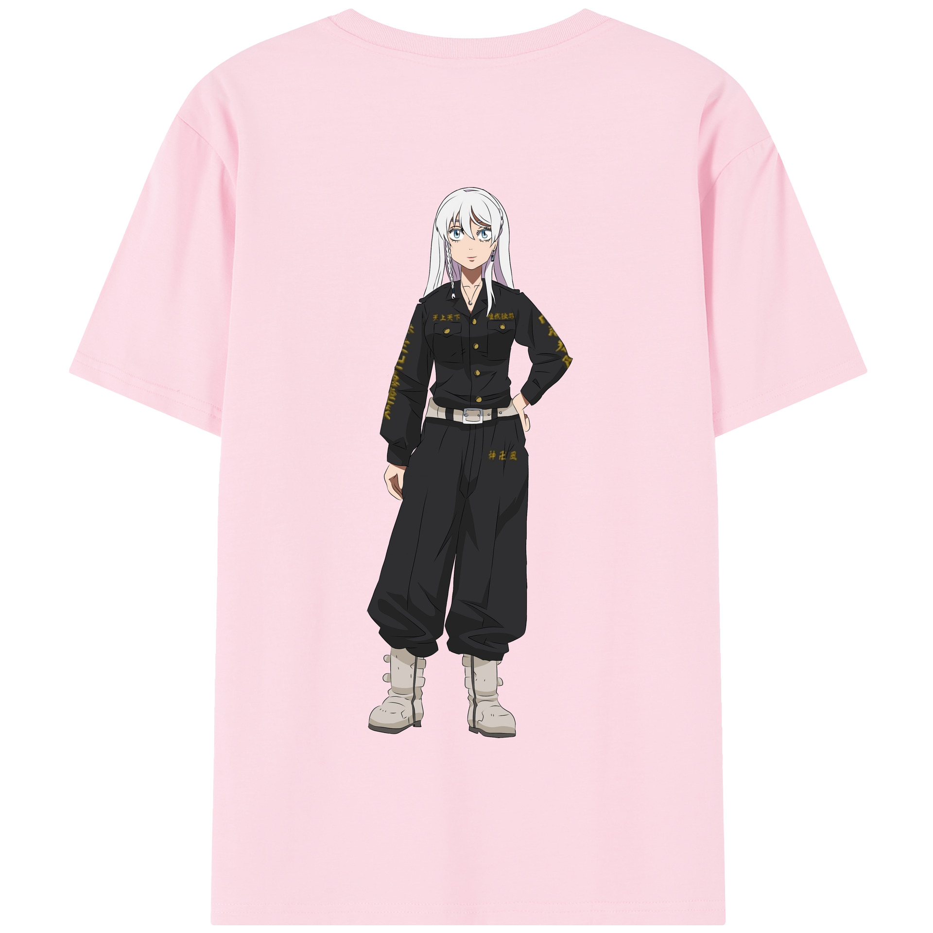 （画像用） 東京リベンジャーズ Tokyo Revengers 綿100％半袖Tシャツ（背面プリント）