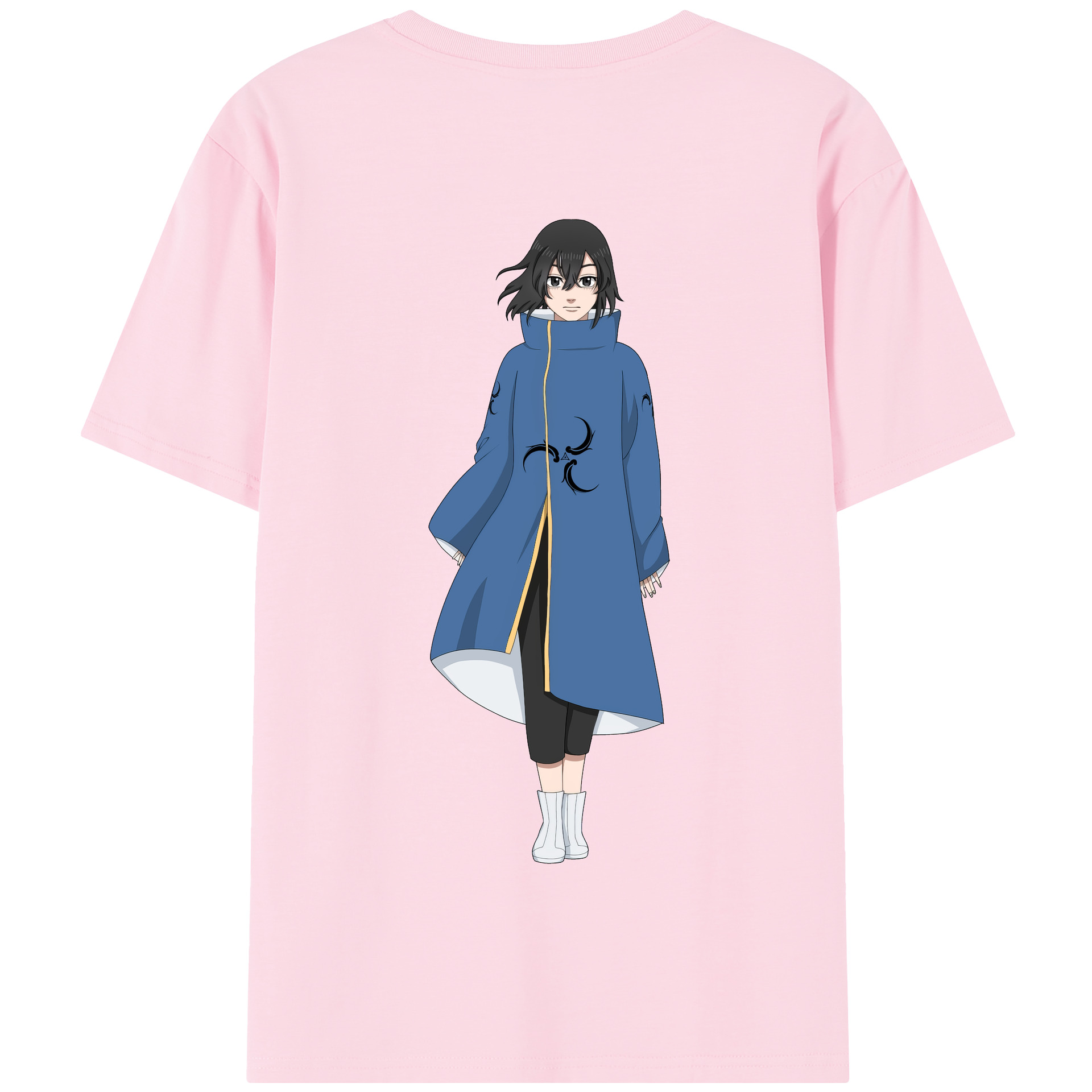 （画像用） 東京リベンジャーズ Tokyo Revengers 綿100％半袖Tシャツ（背面プリント）
