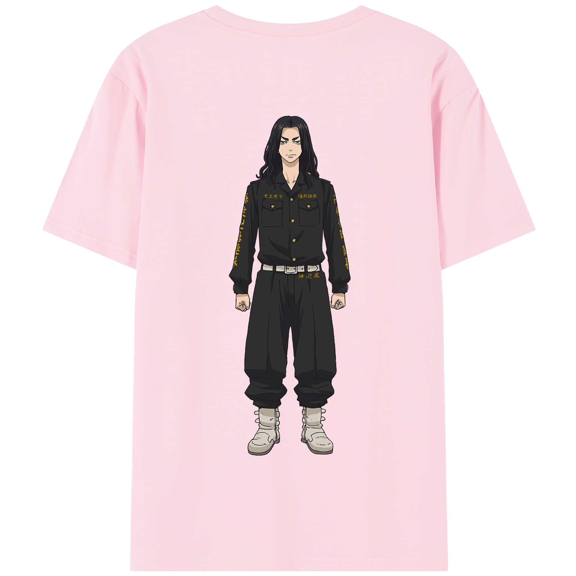 （画像用） 東京リベンジャーズ Tokyo Revengers 綿100％半袖Tシャツ（背面プリント）