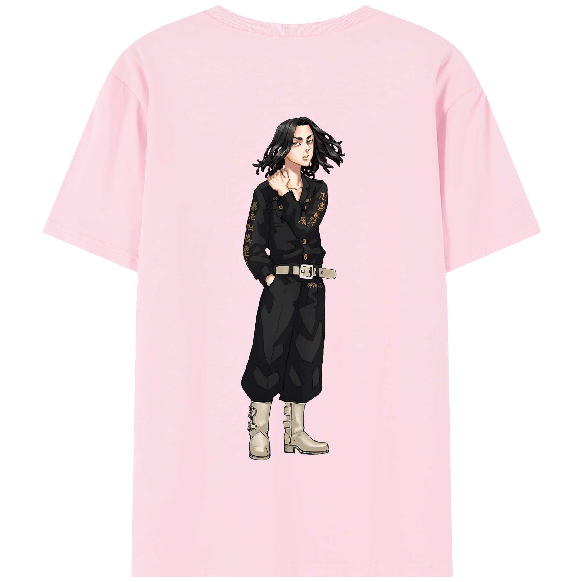 （画像用） 東京リベンジャーズ Tokyo Revengers 綿100％半袖Tシャツ（背面プリント）