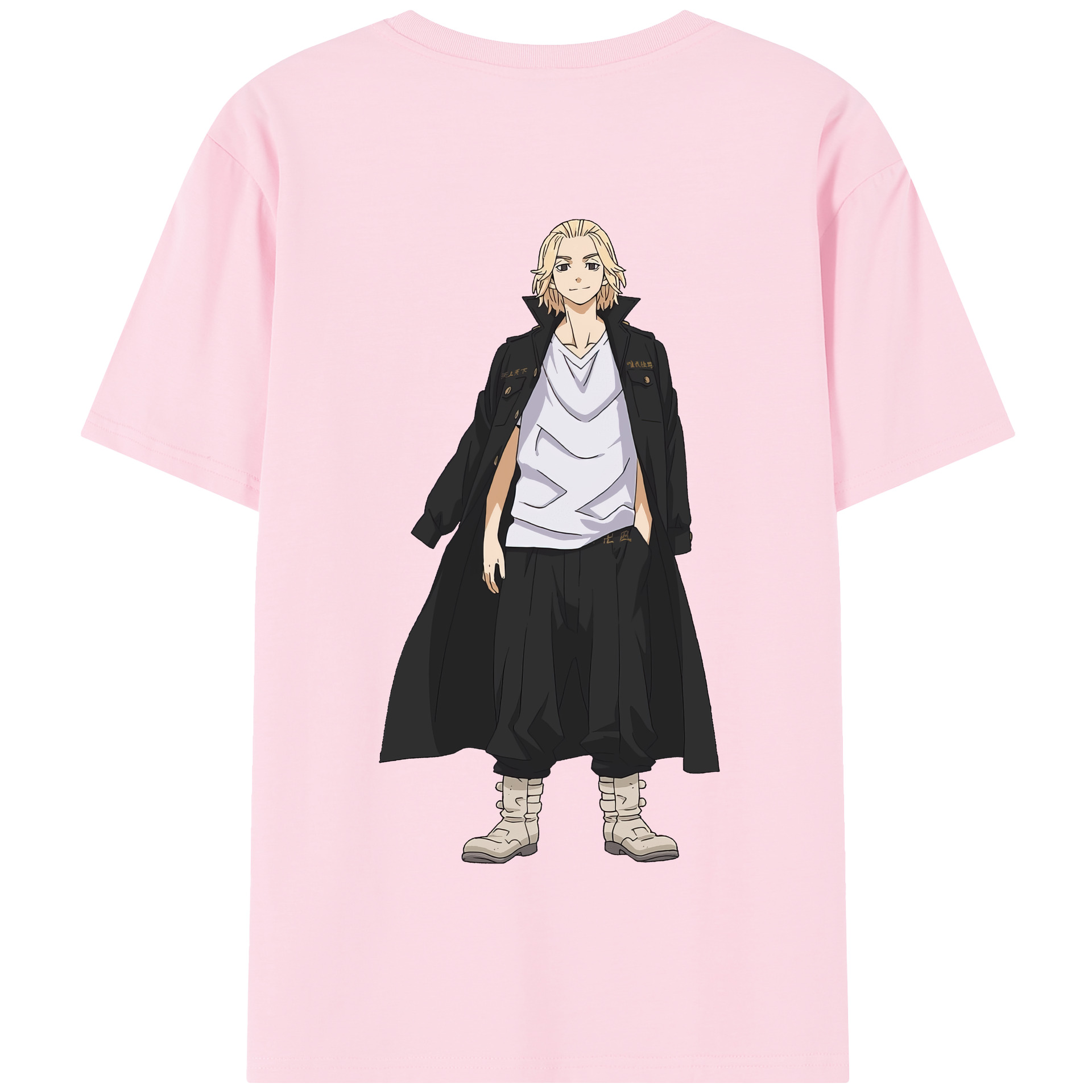 （画像用） 東京リベンジャーズ Tokyo Revengers 綿100％半袖Tシャツ（背面プリント）
