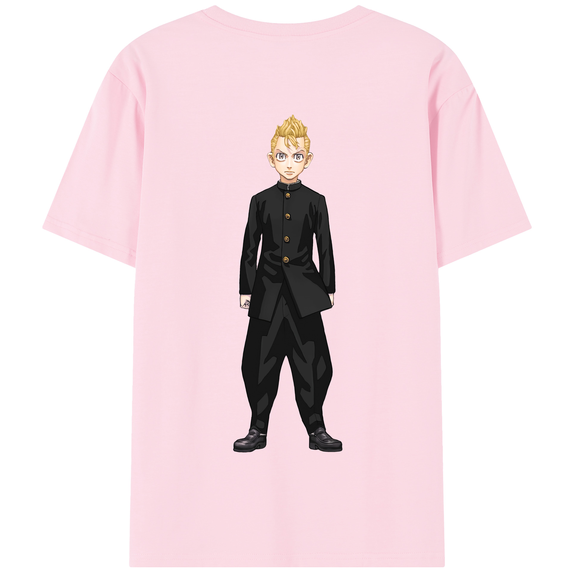 （画像用） 東京リベンジャーズ Tokyo Revengers 綿100％半袖Tシャツ（背面プリント）