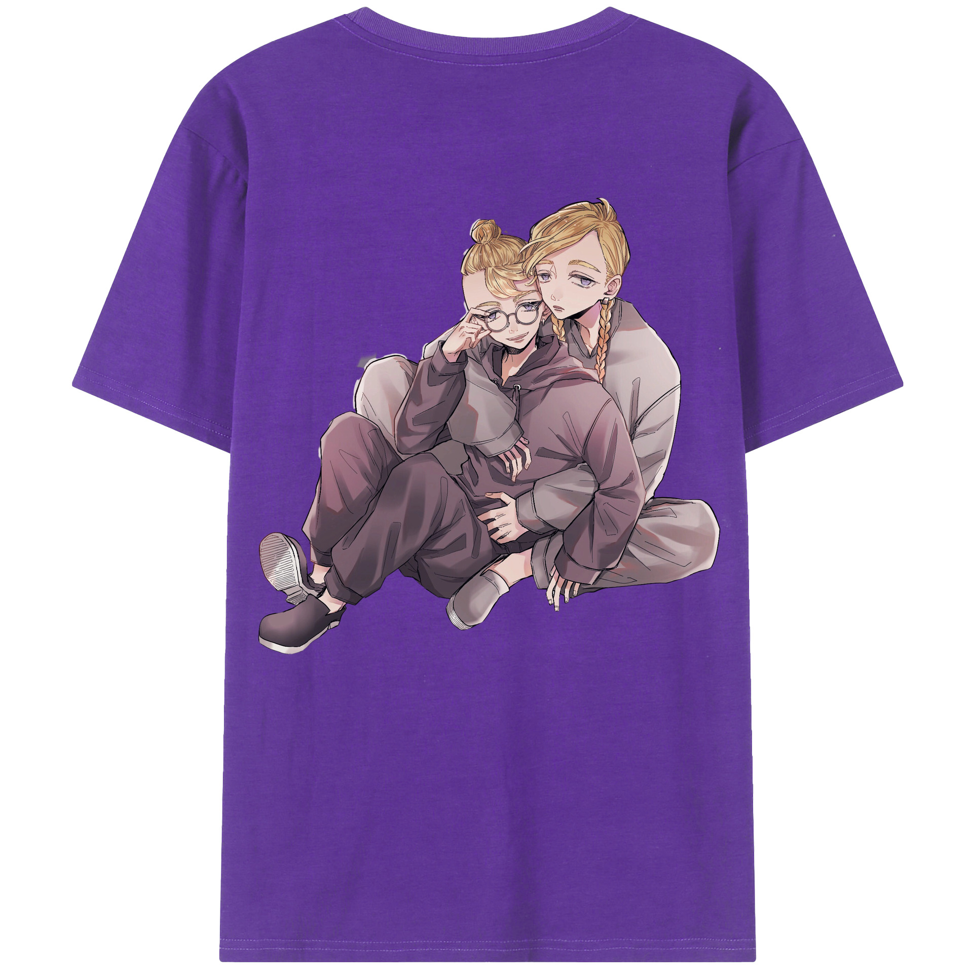 （画像用） 東京リベンジャーズ Tokyo Revengers 綿100％半袖Tシャツ（背面プリント）