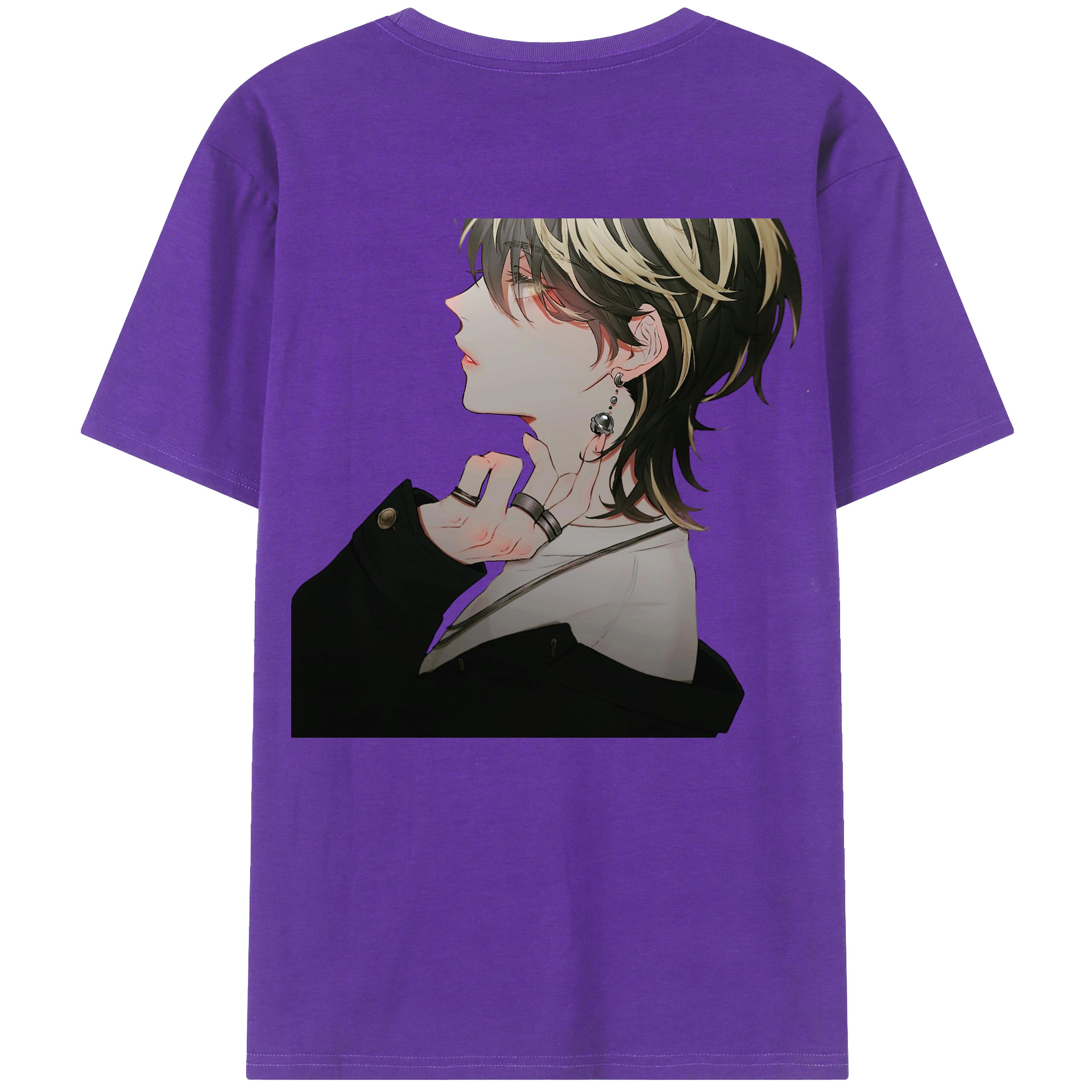 （画像用） 東京リベンジャーズ Tokyo Revengers 綿100％半袖Tシャツ（背面プリント）