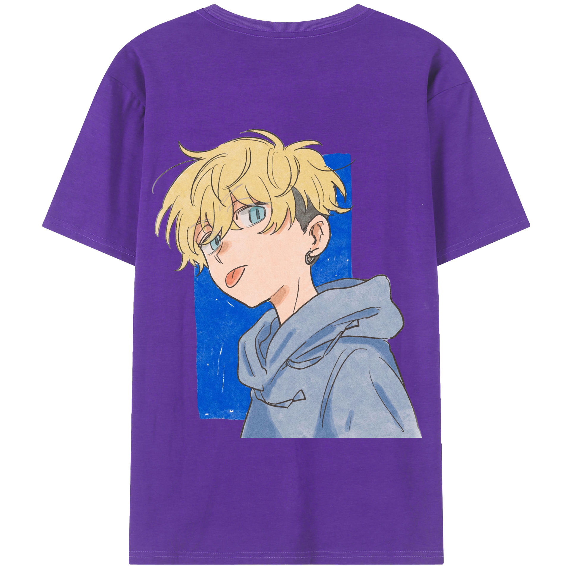 （画像用） 東京リベンジャーズ Tokyo Revengers 綿100％半袖Tシャツ（背面プリント）