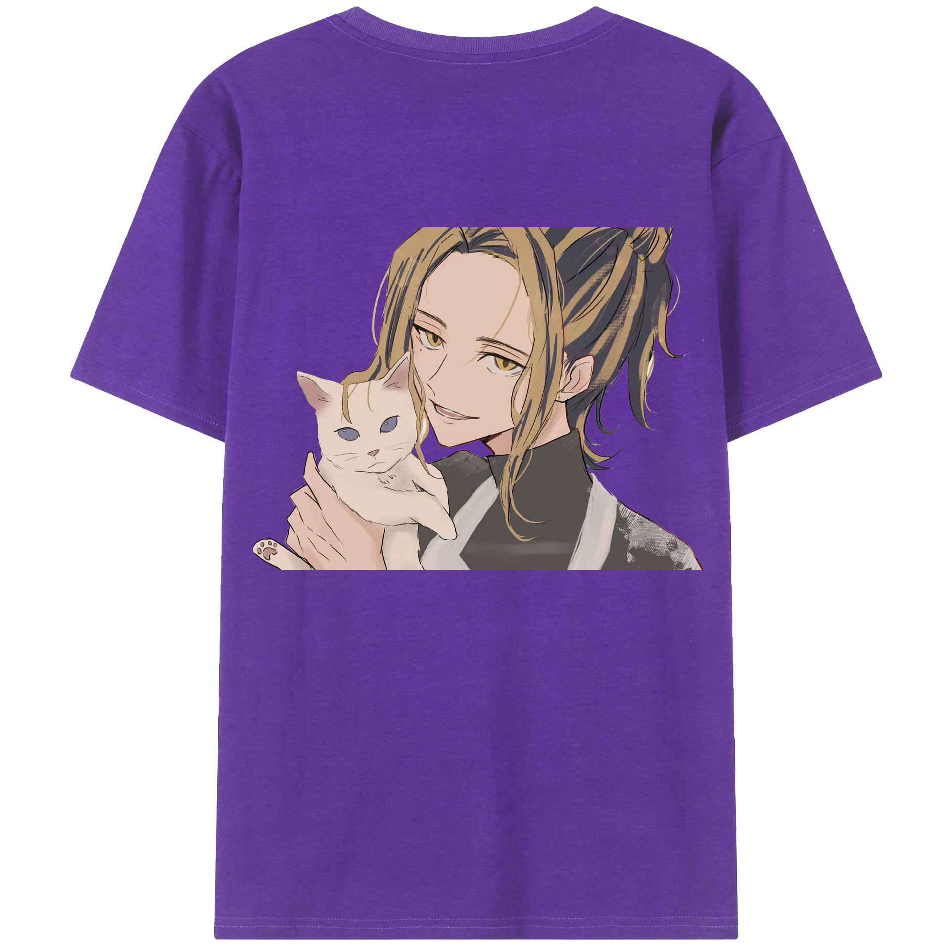 （画像用） 東京リベンジャーズ Tokyo Revengers 綿100％半袖Tシャツ（背面プリント）