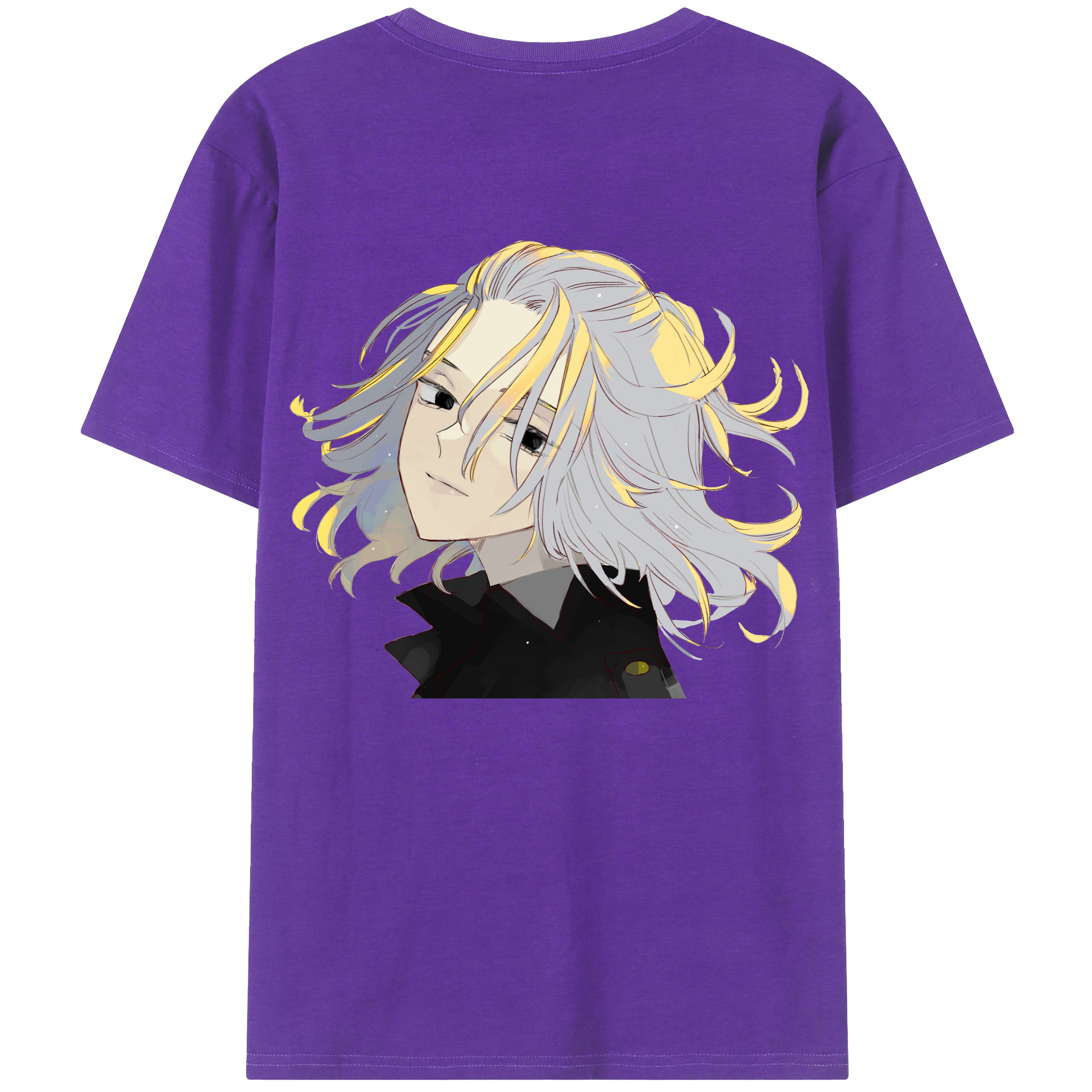 （画像用） 東京リベンジャーズ Tokyo Revengers 綿100％半袖Tシャツ（背面プリント）