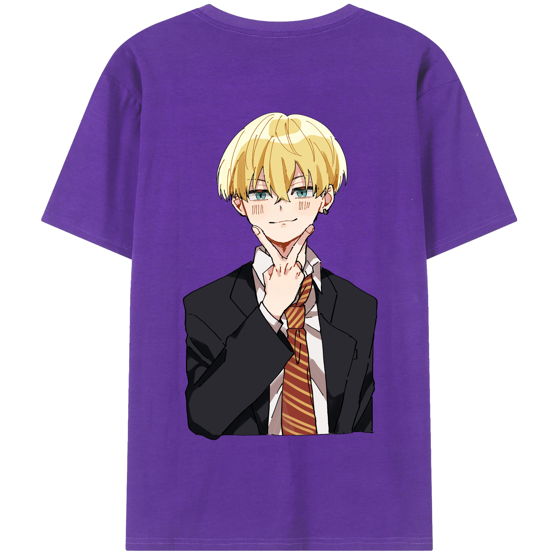 （画像用） 東京リベンジャーズ Tokyo Revengers 綿100％半袖Tシャツ（背面プリント）