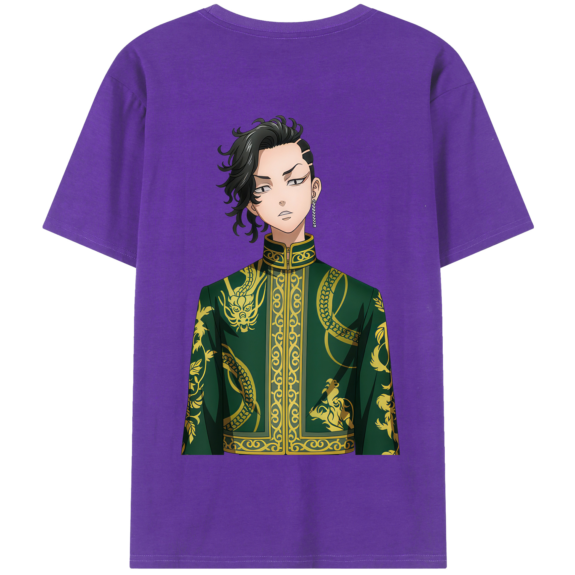 （画像用） 東京リベンジャーズ Tokyo Revengers 綿100％半袖Tシャツ（背面プリント）