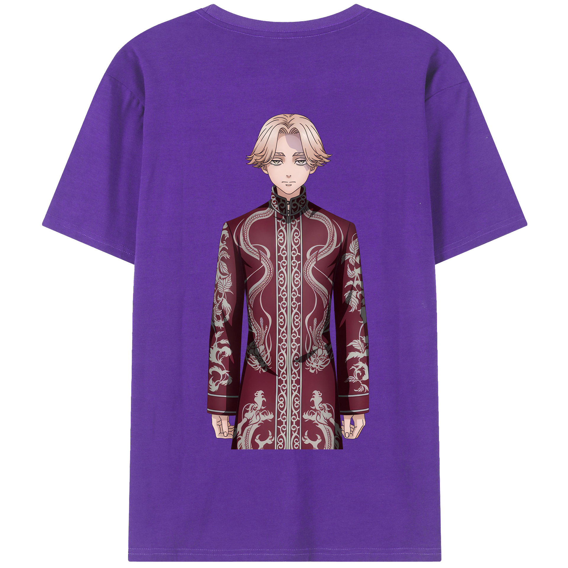 （画像用） 東京リベンジャーズ Tokyo Revengers 綿100％半袖Tシャツ（背面プリント）