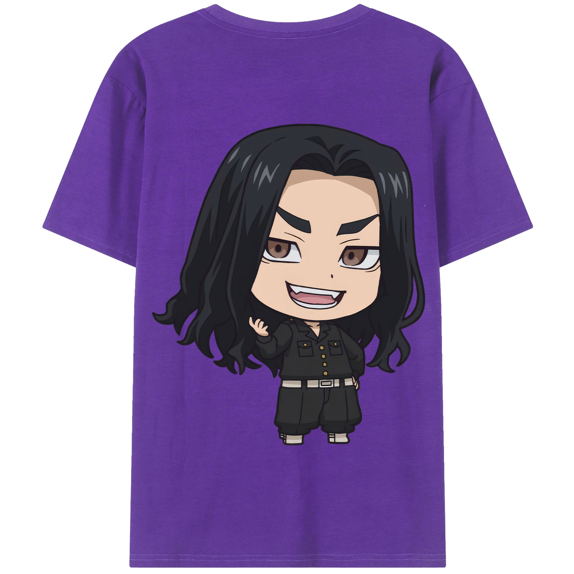 （画像用） 東京リベンジャーズ Tokyo Revengers 綿100％半袖Tシャツ（背面プリント）