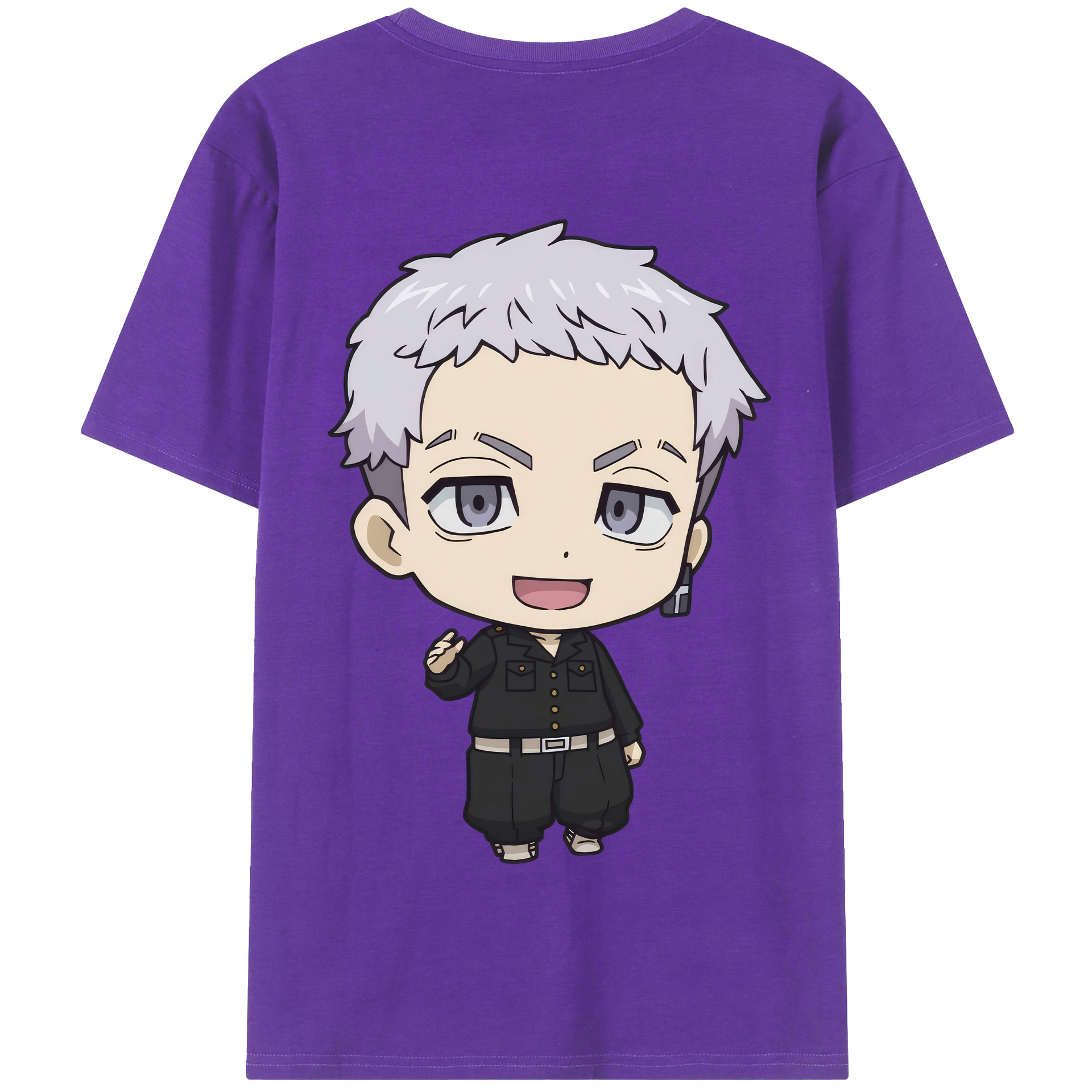 （画像用） 東京リベンジャーズ Tokyo Revengers 綿100％半袖Tシャツ（背面プリント）