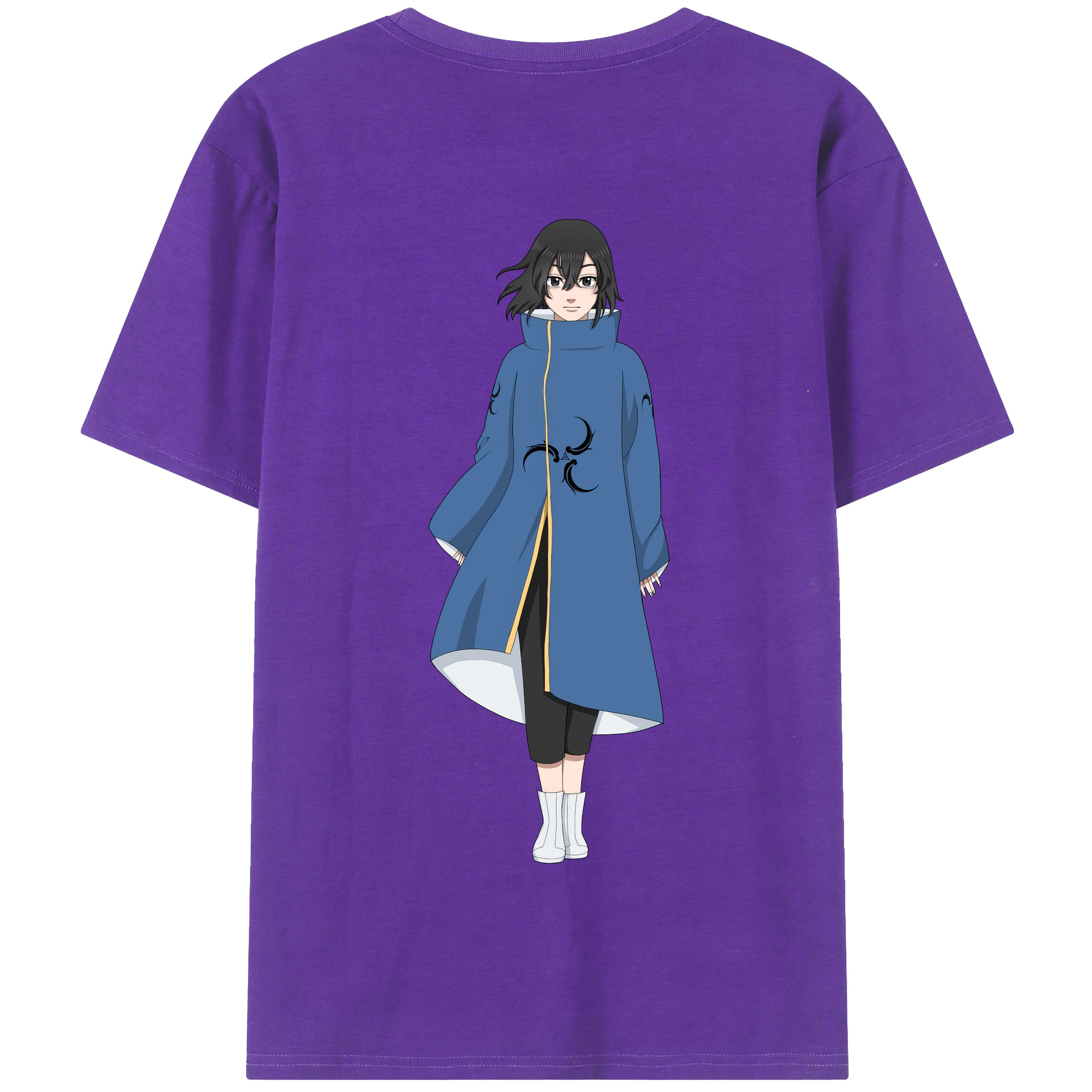 （画像用） 東京リベンジャーズ Tokyo Revengers 綿100％半袖Tシャツ（背面プリント）