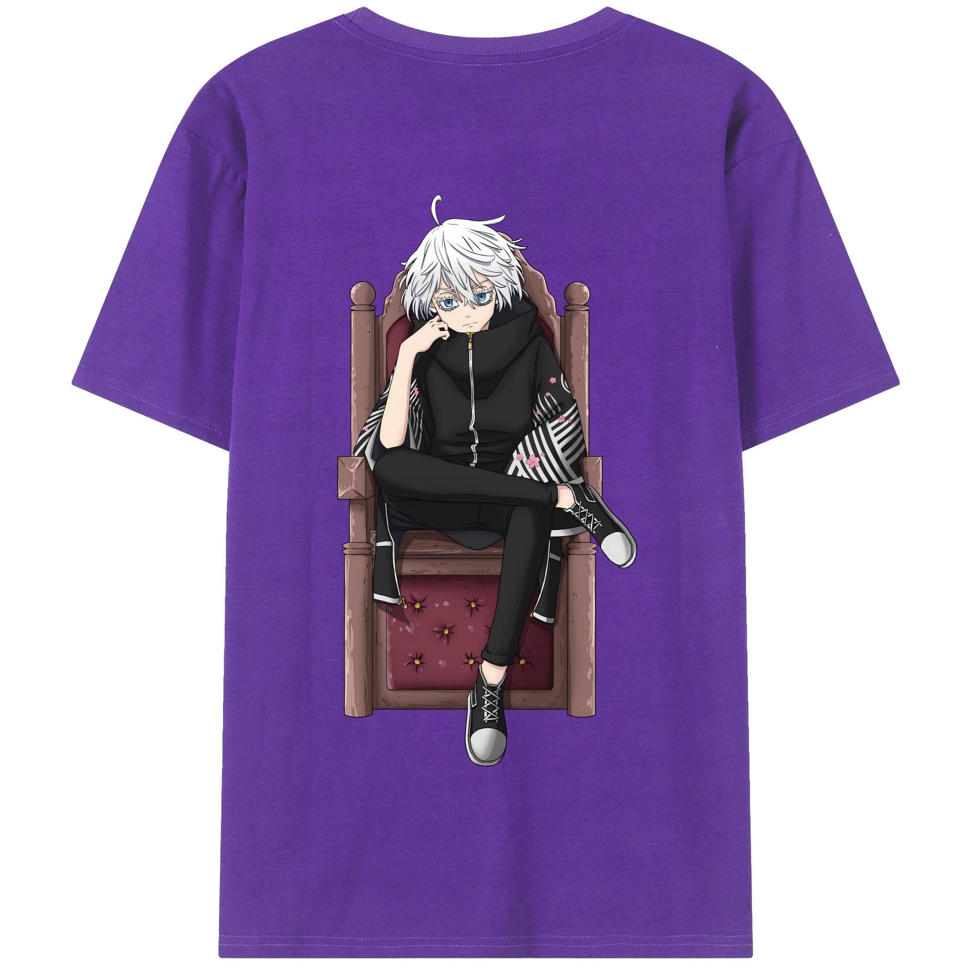 （画像用） 東京リベンジャーズ Tokyo Revengers 綿100％半袖Tシャツ（背面プリント）