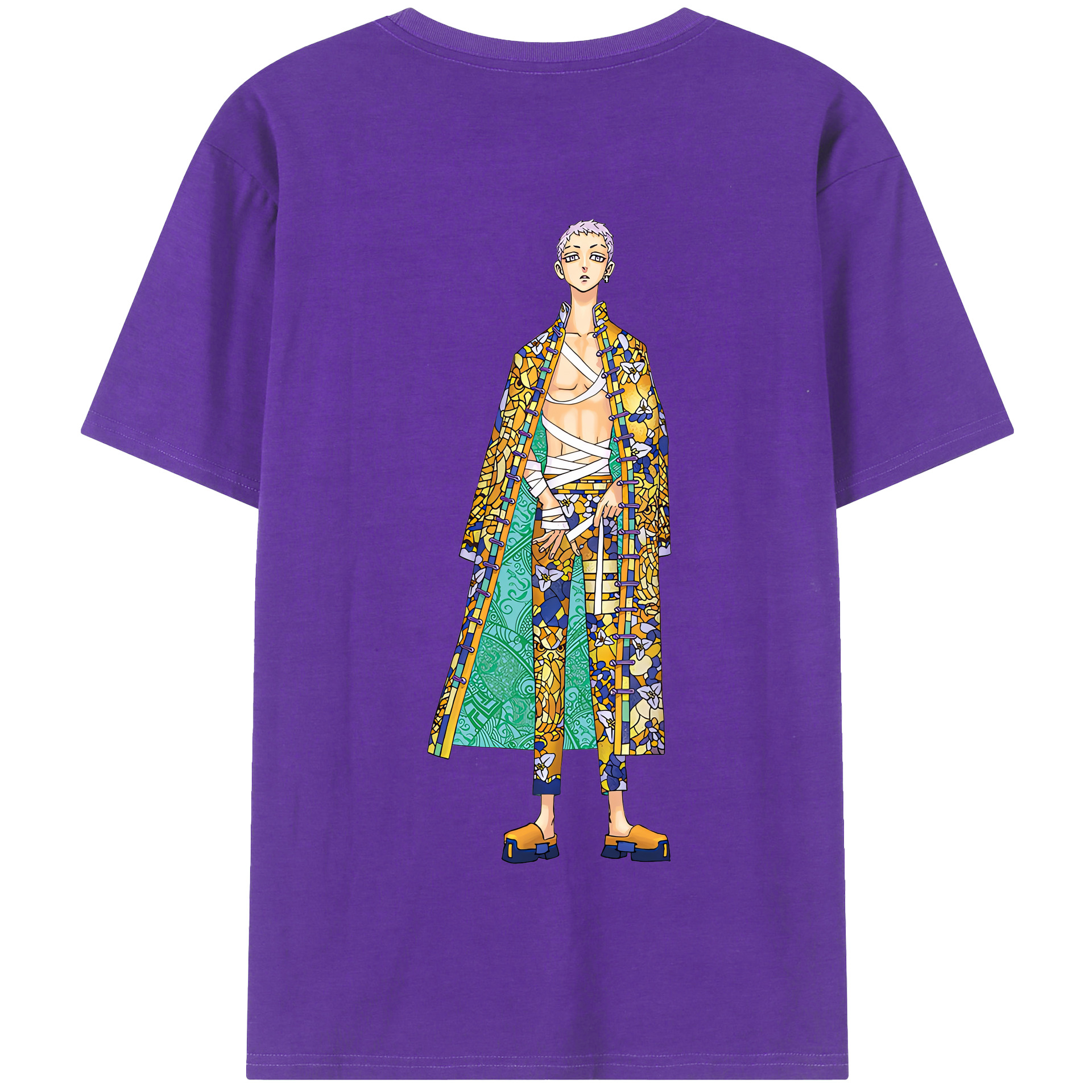 （画像用） 東京リベンジャーズ Tokyo Revengers 綿100％半袖Tシャツ（背面プリント）