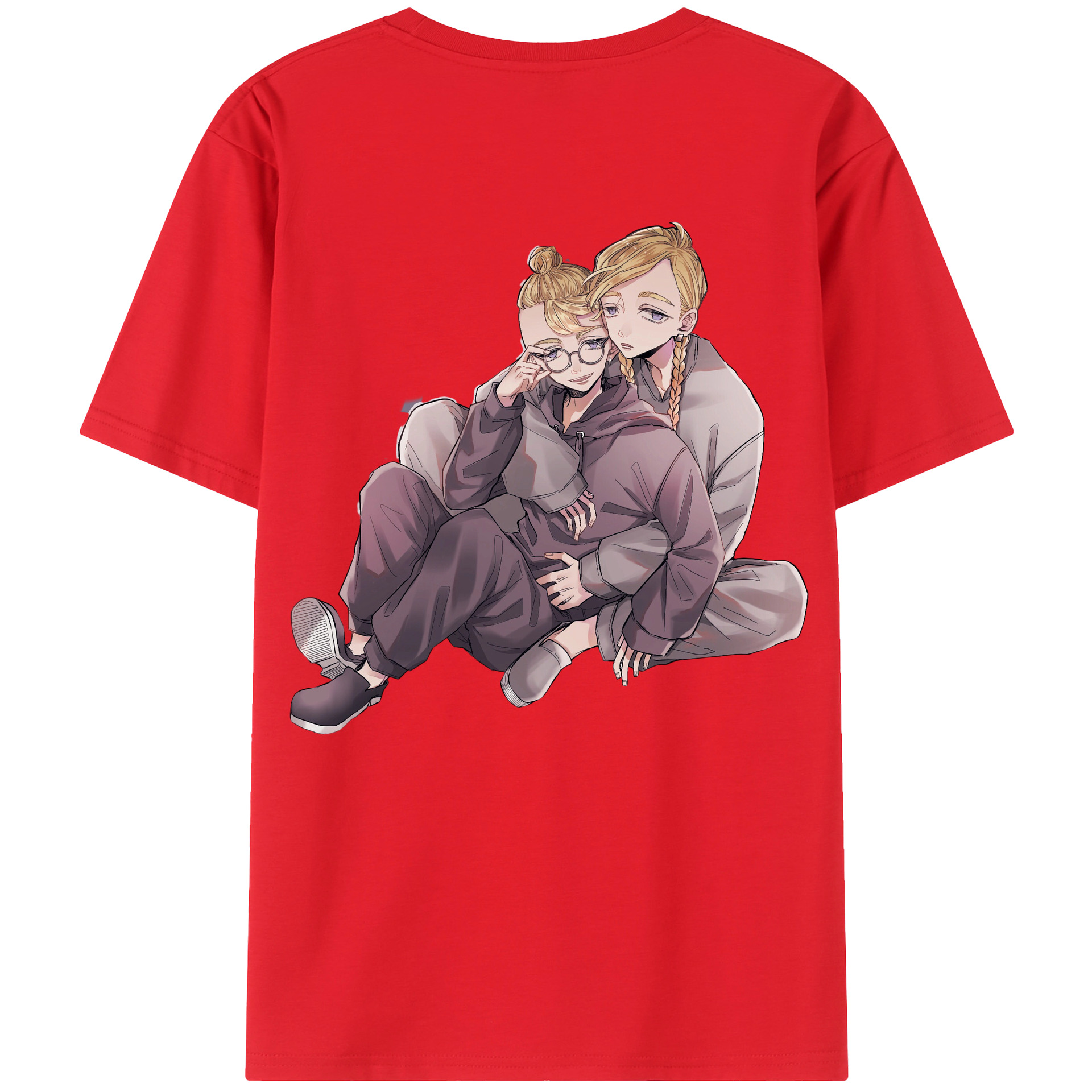（画像用） 東京リベンジャーズ Tokyo Revengers 綿100％半袖Tシャツ（背面プリント）