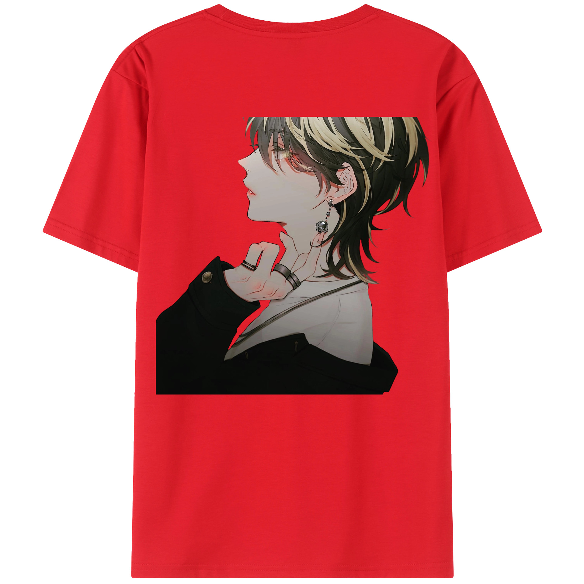 （画像用） 東京リベンジャーズ Tokyo Revengers 綿100％半袖Tシャツ（背面プリント）