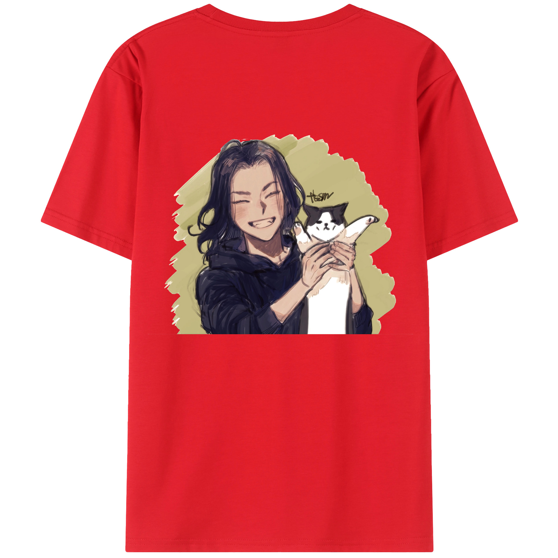 （画像用） 東京リベンジャーズ Tokyo Revengers 綿100％半袖Tシャツ（背面プリント）