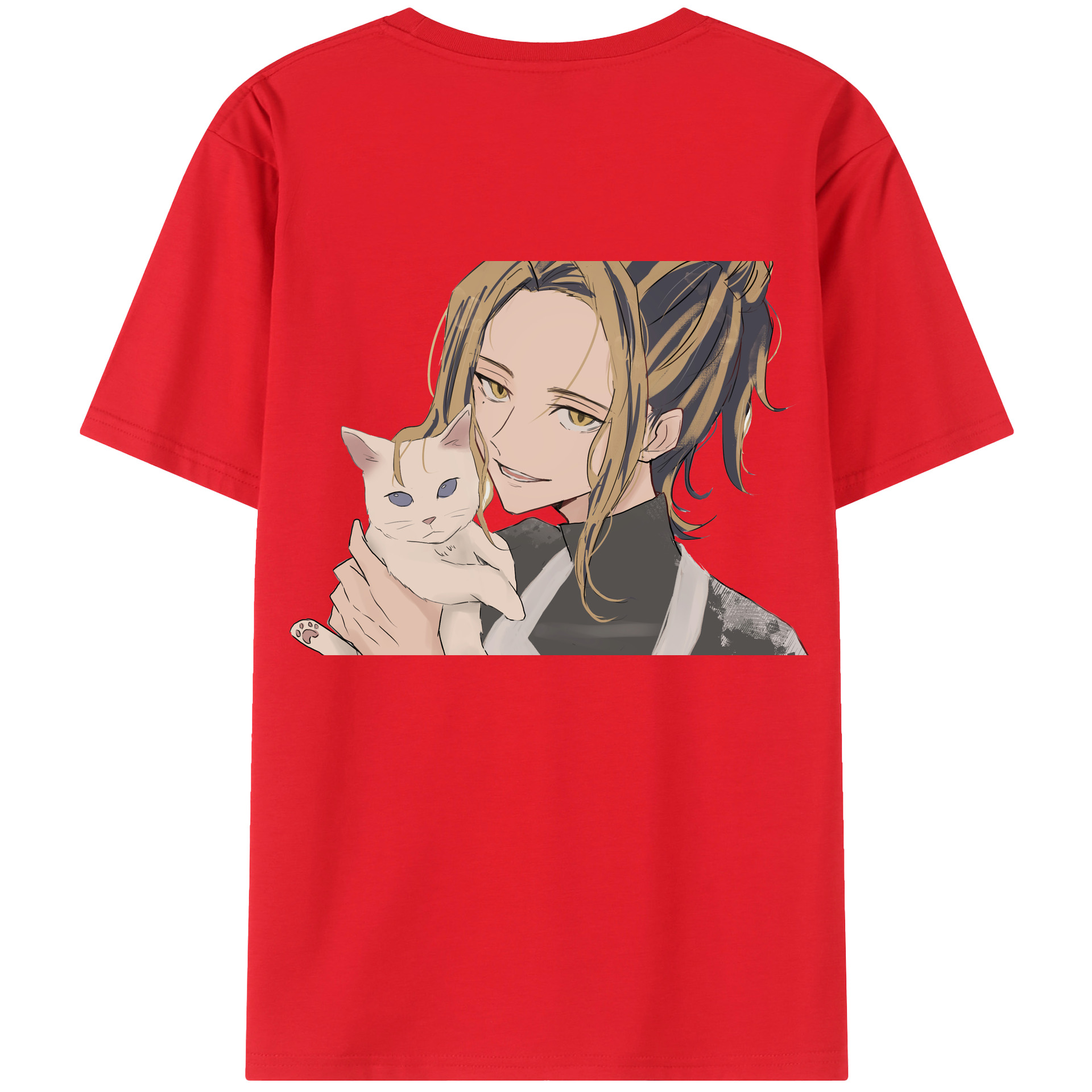 （画像用） 東京リベンジャーズ Tokyo Revengers 綿100％半袖Tシャツ（背面プリント）