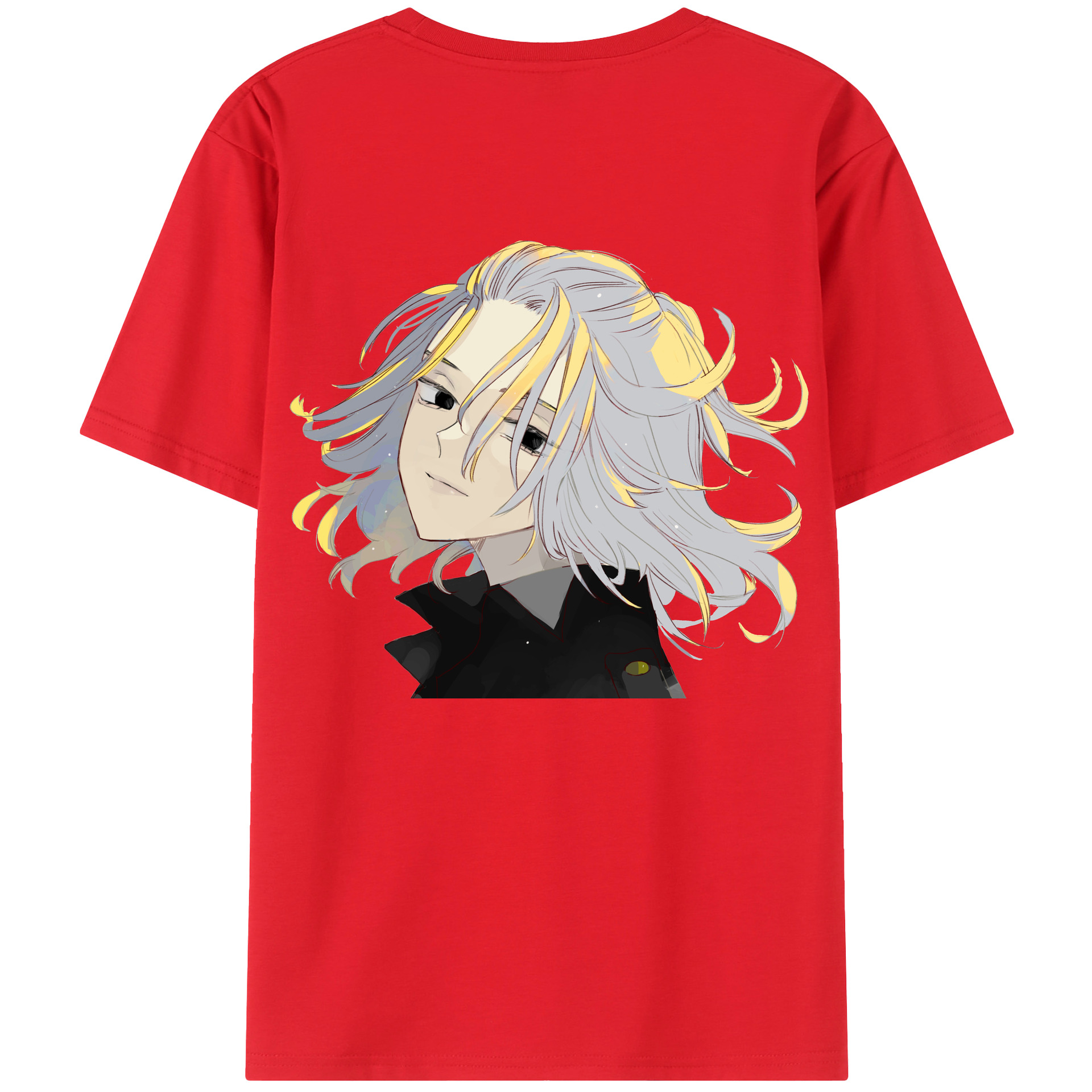 （画像用） 東京リベンジャーズ Tokyo Revengers 綿100％半袖Tシャツ（背面プリント）