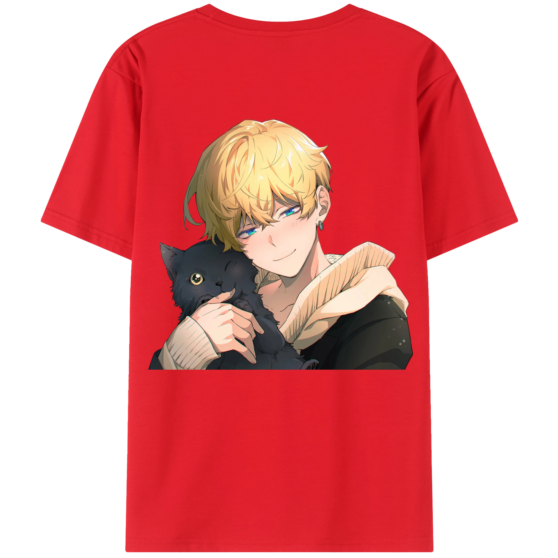 （画像用） 東京リベンジャーズ Tokyo Revengers 綿100％半袖Tシャツ（背面プリント）