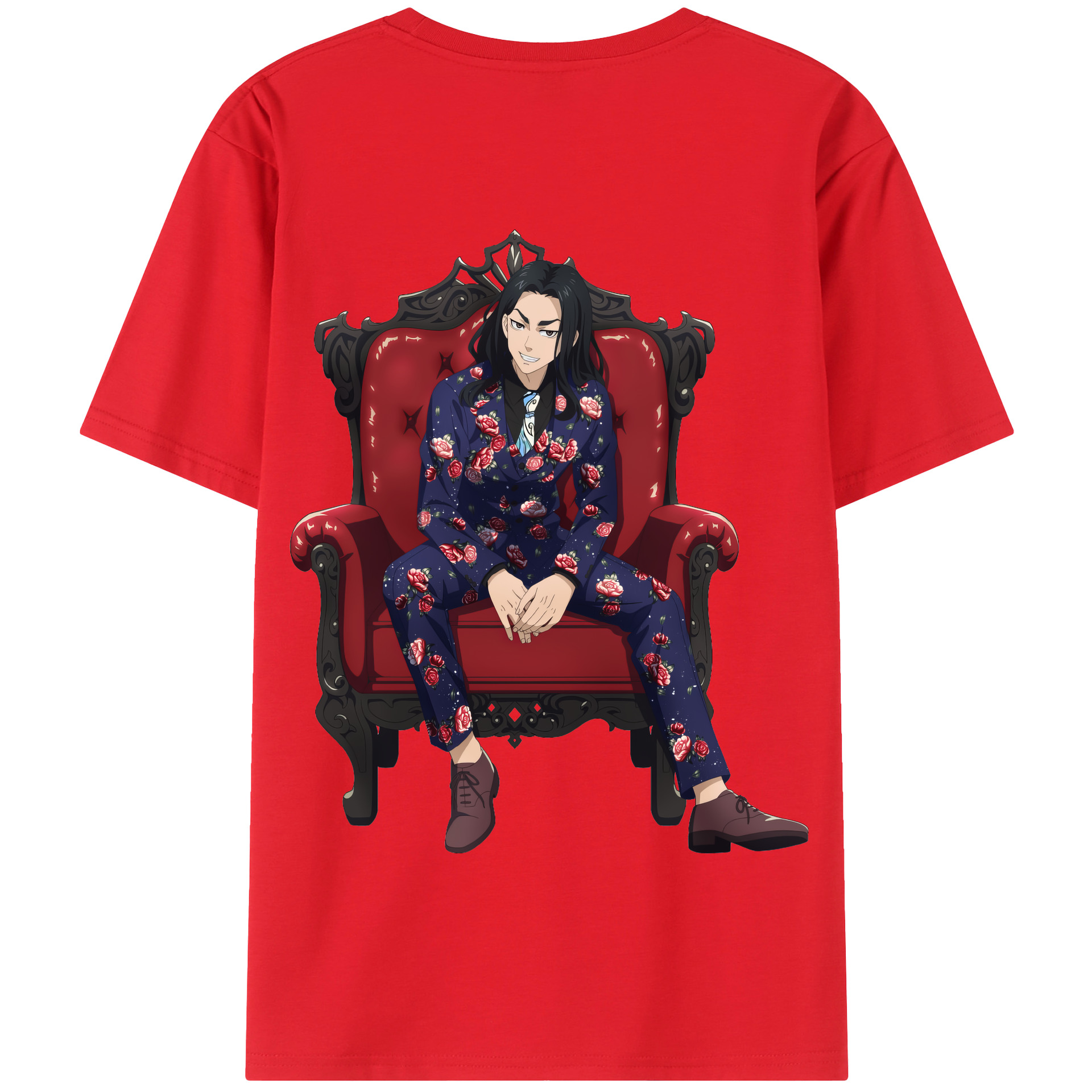 （画像用） 東京リベンジャーズ Tokyo Revengers 綿100％半袖Tシャツ（背面プリント）
