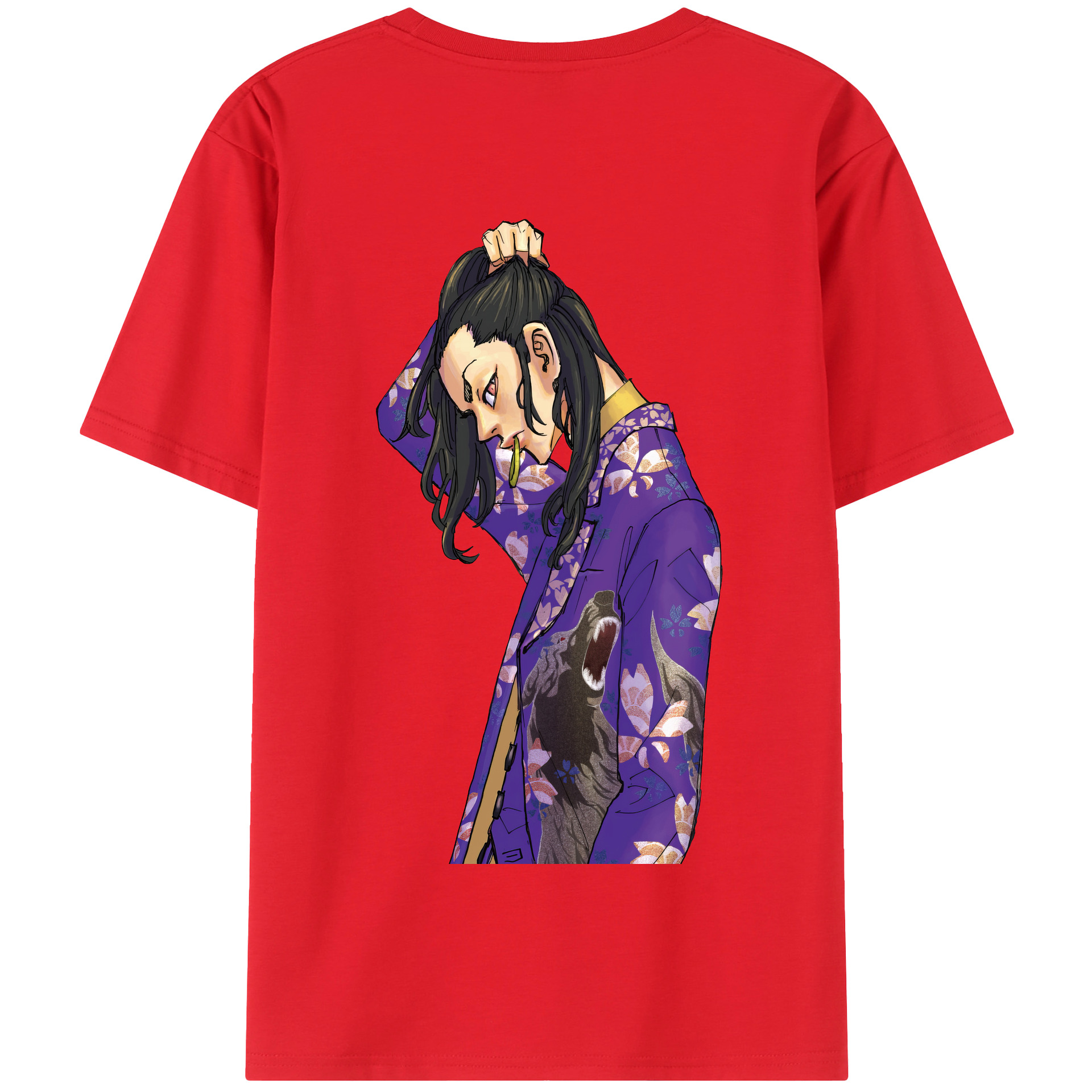 （画像用） 東京リベンジャーズ Tokyo Revengers 綿100％半袖Tシャツ（背面プリント）