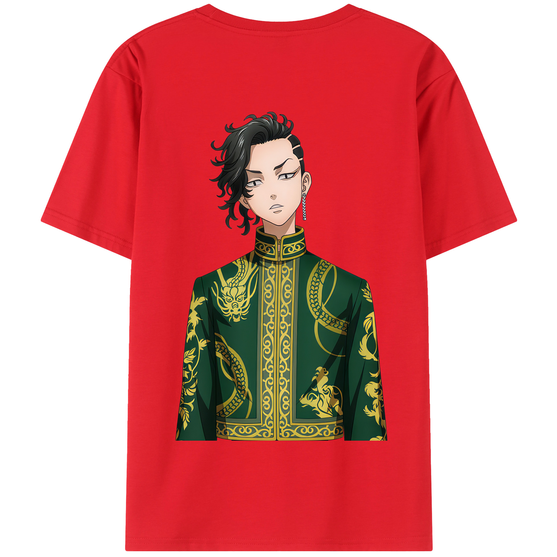 （画像用） 東京リベンジャーズ Tokyo Revengers 綿100％半袖Tシャツ（背面プリント）