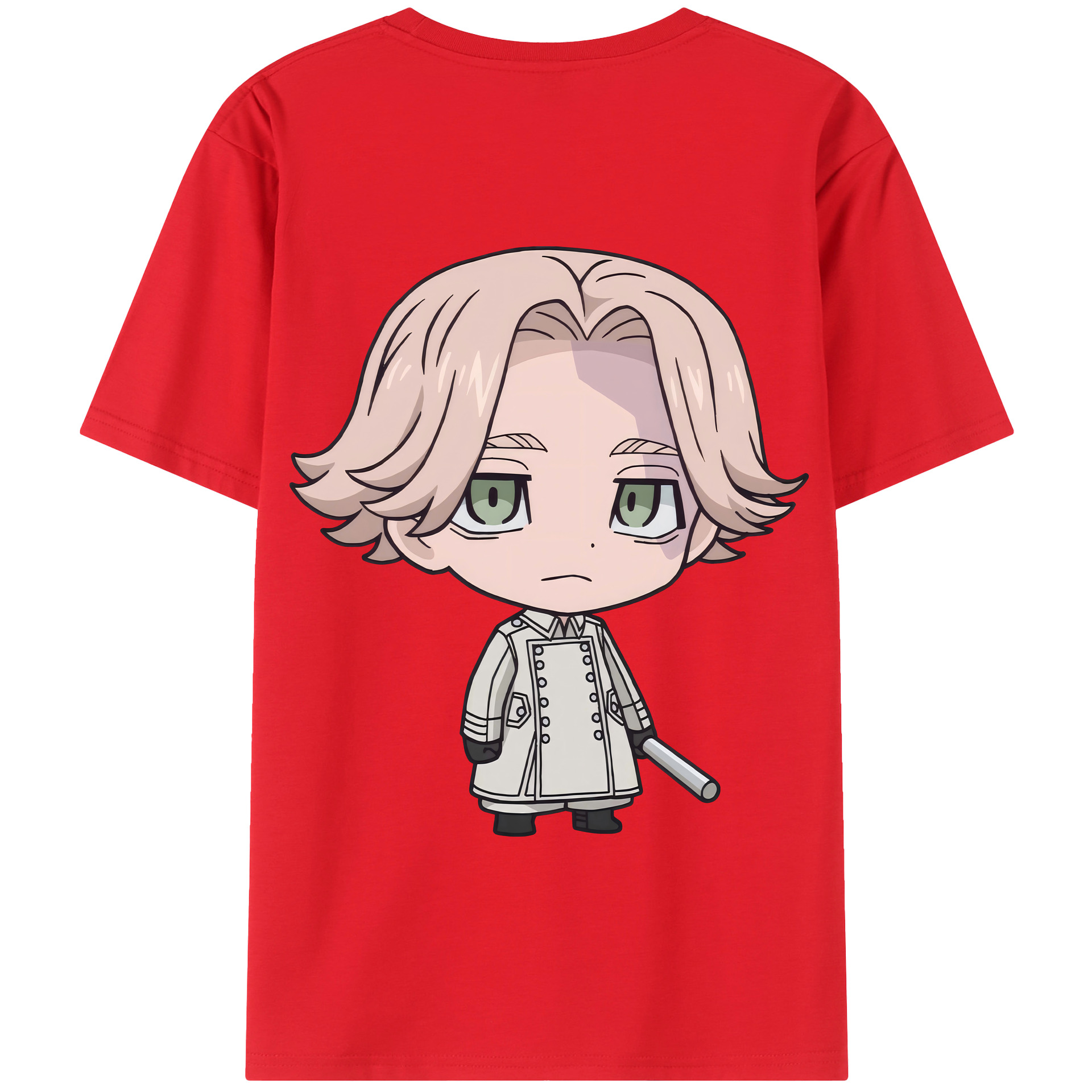 （画像用） 東京リベンジャーズ Tokyo Revengers 綿100％半袖Tシャツ（背面プリント）