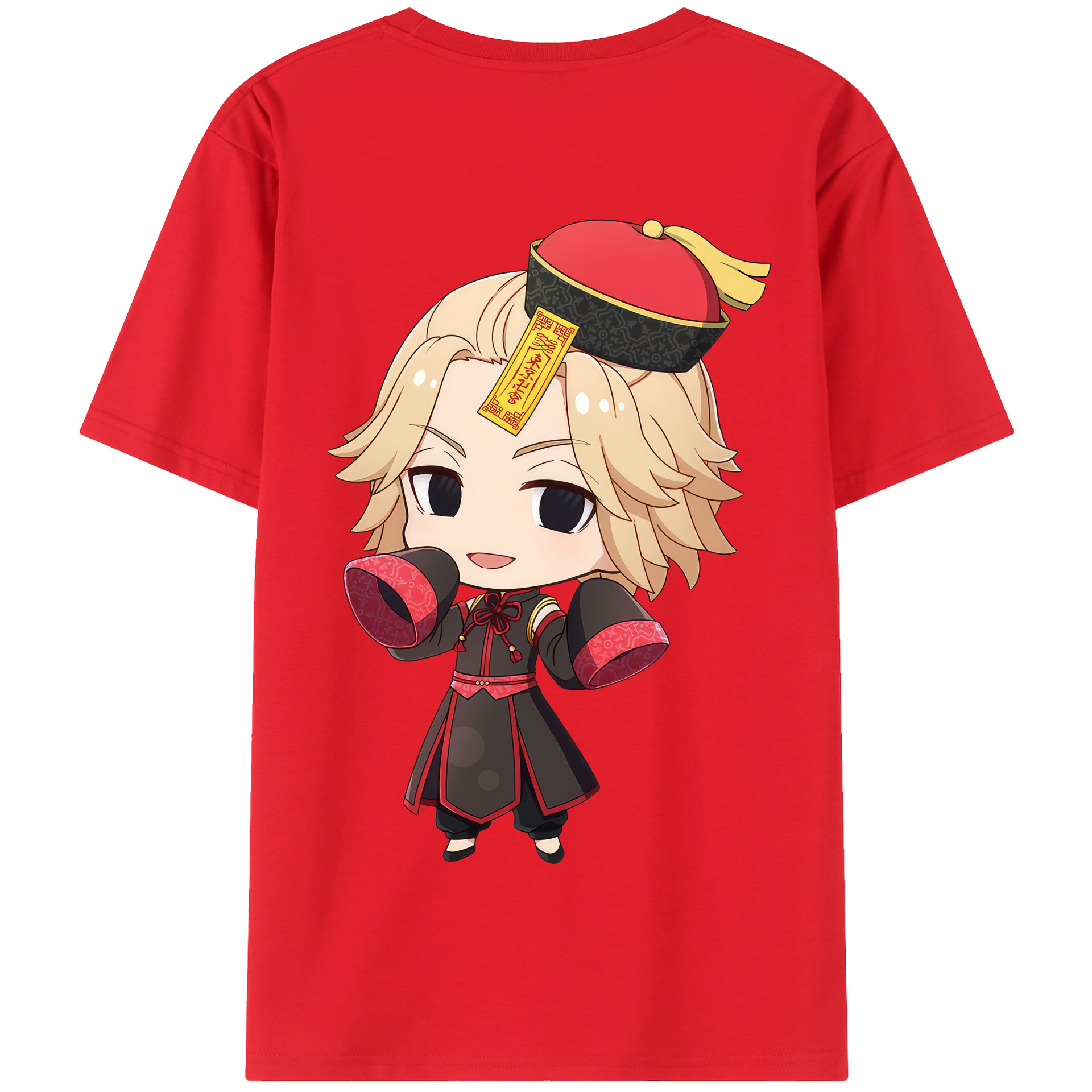 （画像用） 東京リベンジャーズ Tokyo Revengers 綿100％半袖Tシャツ（背面プリント）